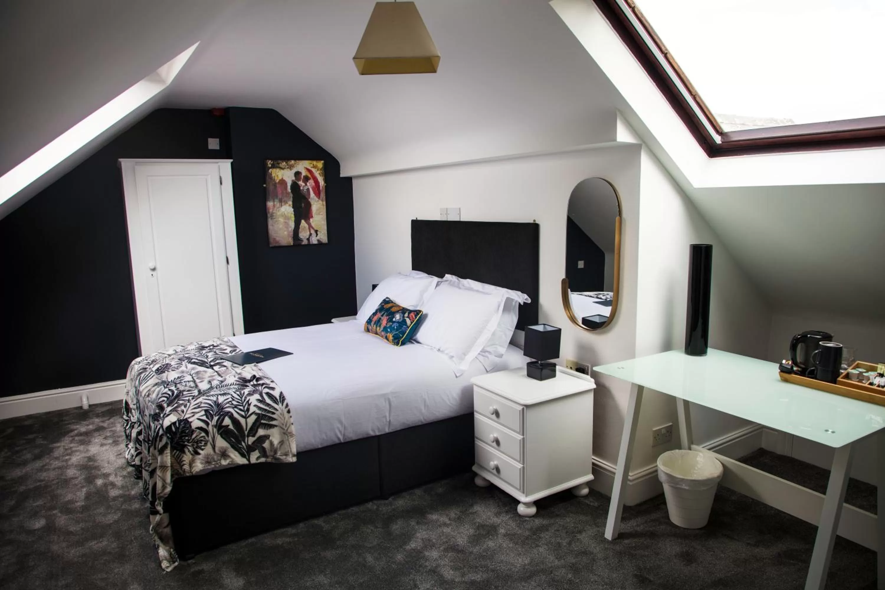 Bed in The Charlton Boutique Hotel