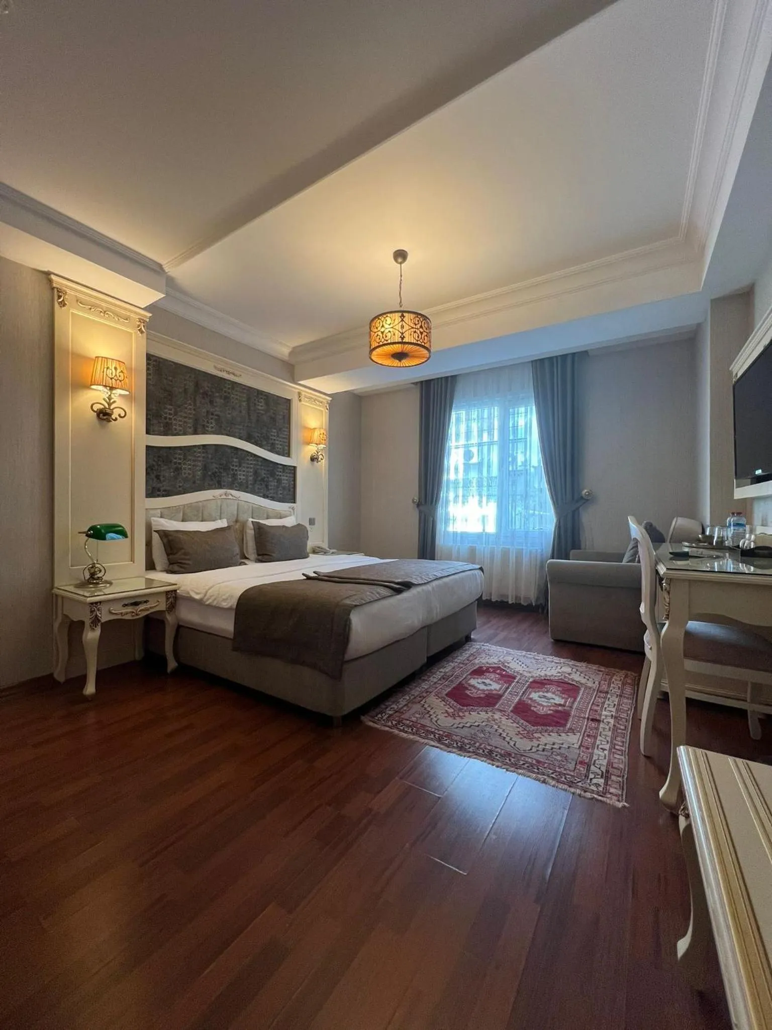 Bed in Muyan Suites