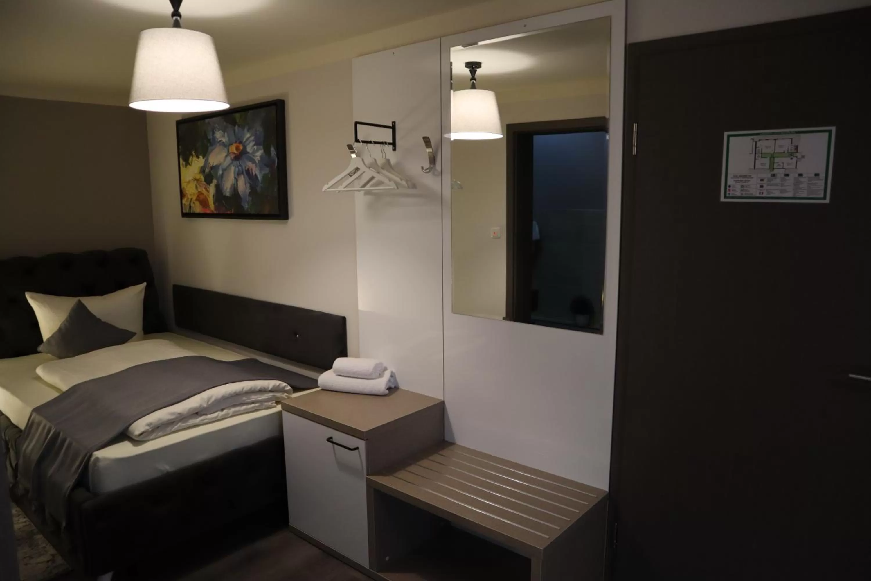 Bed in Hotel Bispinger Hof