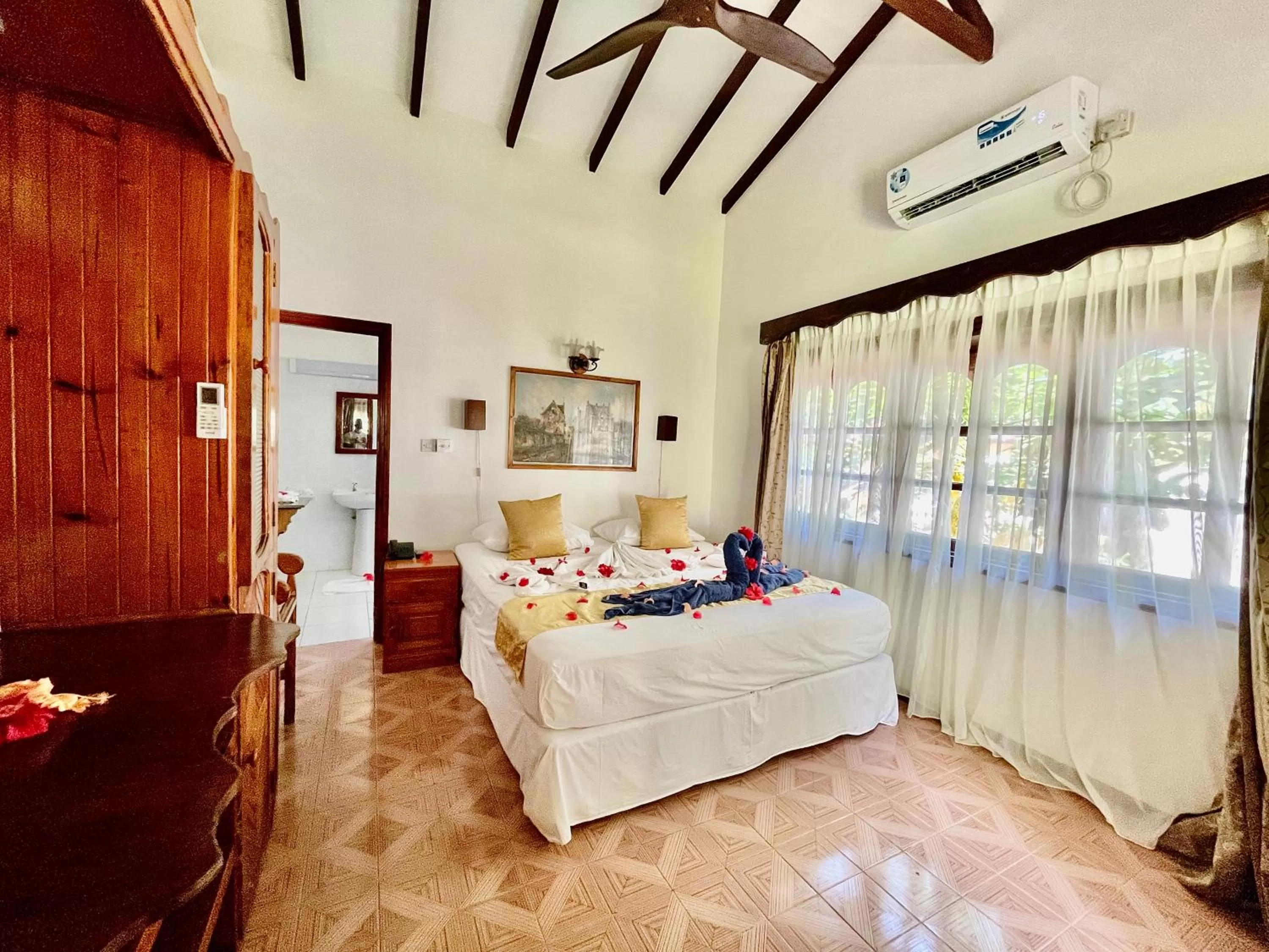 Bed in Villa Chez Batista