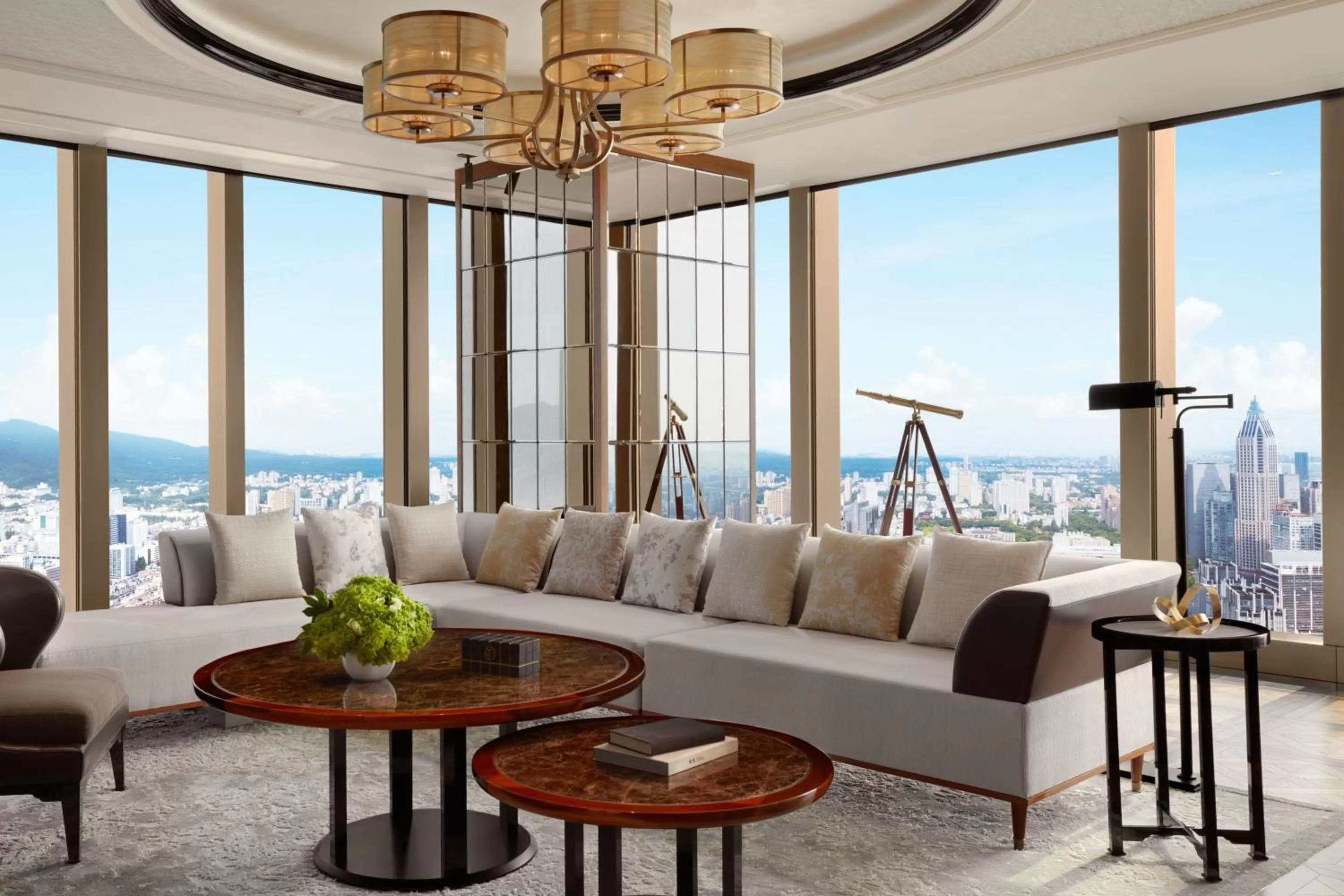 Living room in The Ritz-Carlton, Nanjing