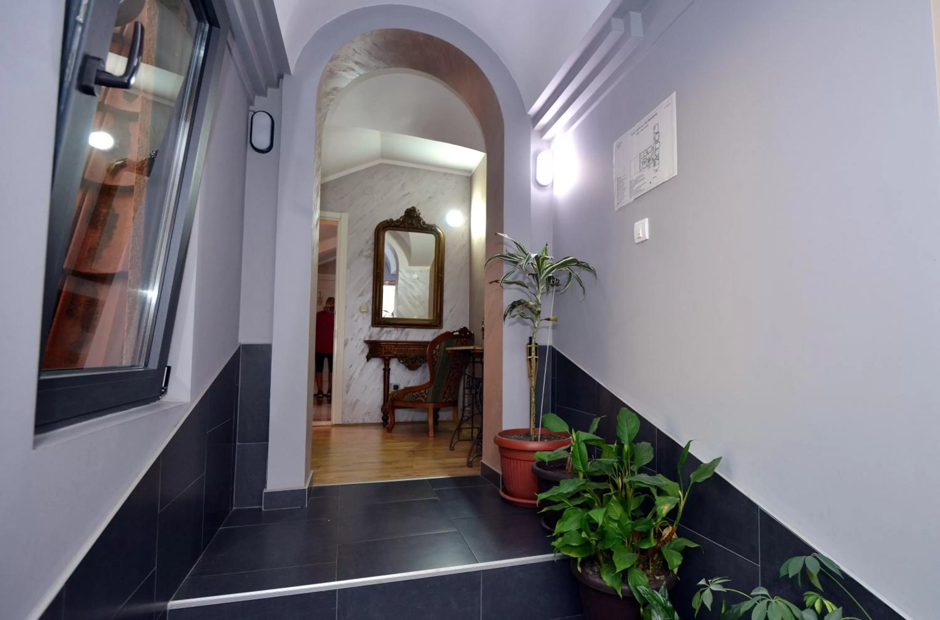 Property building, Lobby/Reception in Garni Hotel Kaća