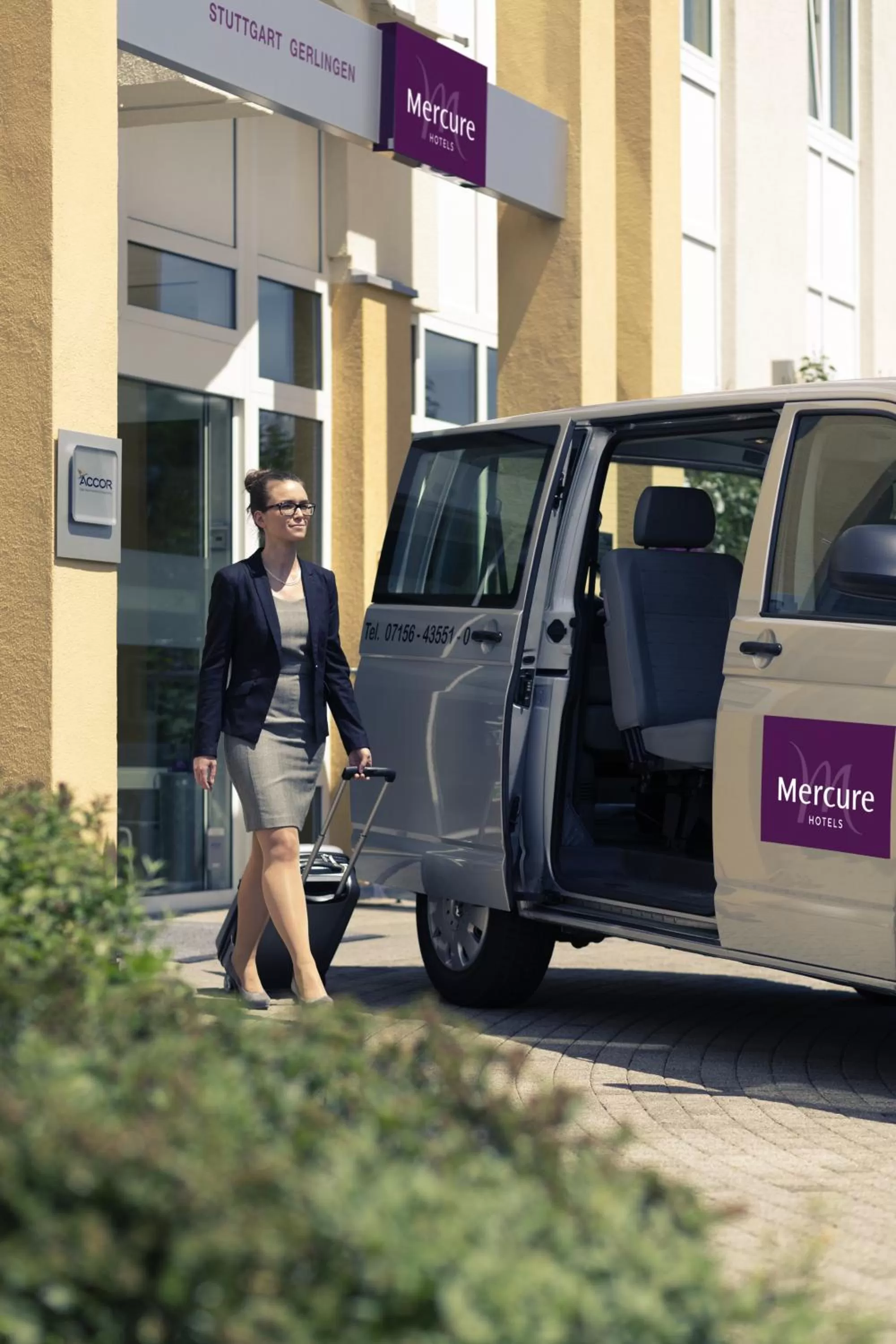 Facade/entrance in Mercure Hotel Stuttgart Gerlingen