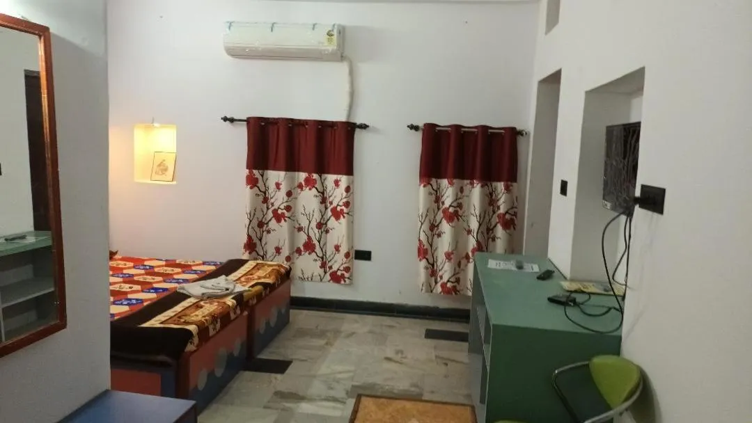 Photo of the whole room in Jag Niwas Guest House & pure veg restaurant