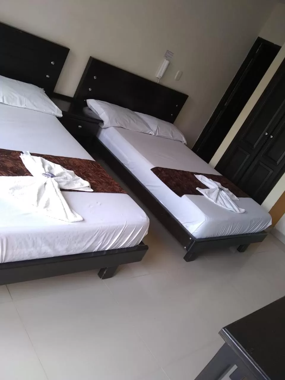 Bed in Hotel Portal Dorado