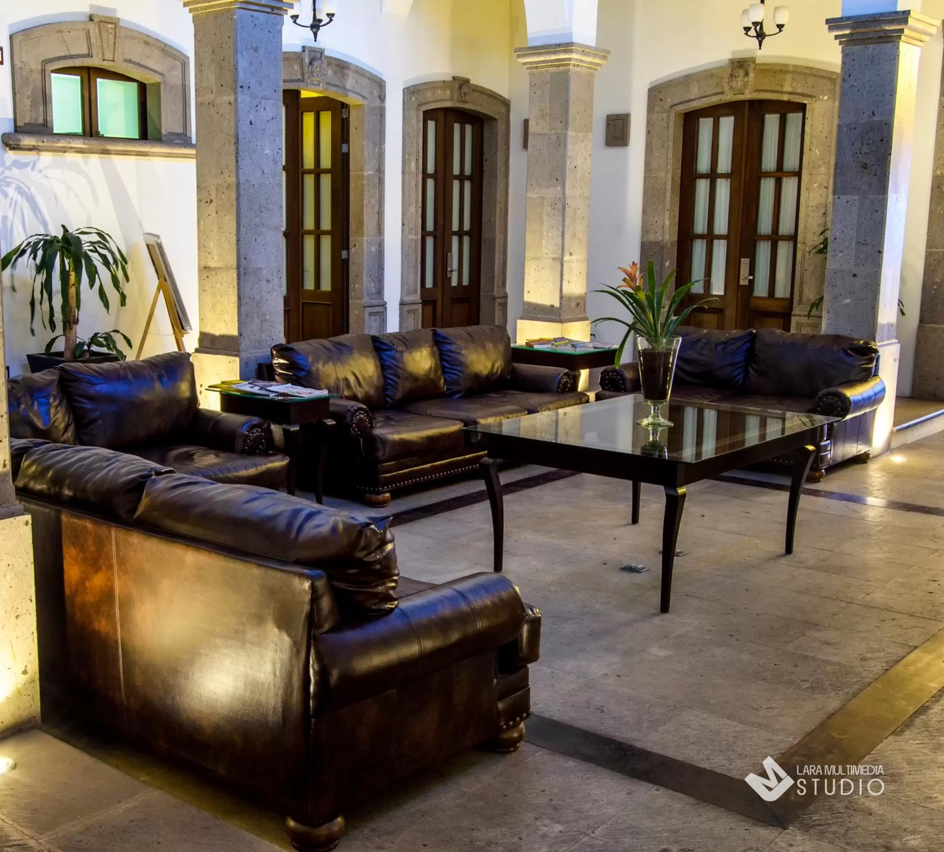 Lobby or reception in Hotel San Xavier