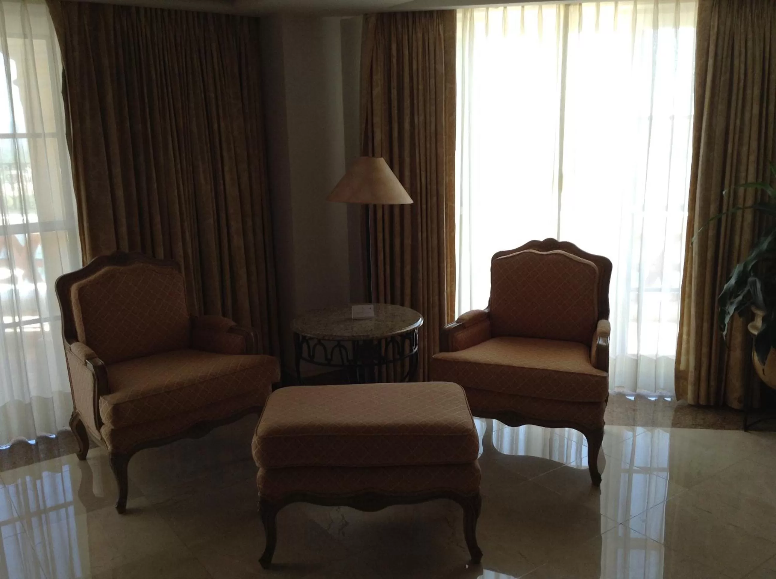 Seating area in Grand Isla Navidad Golf & Spa Resort with Marina