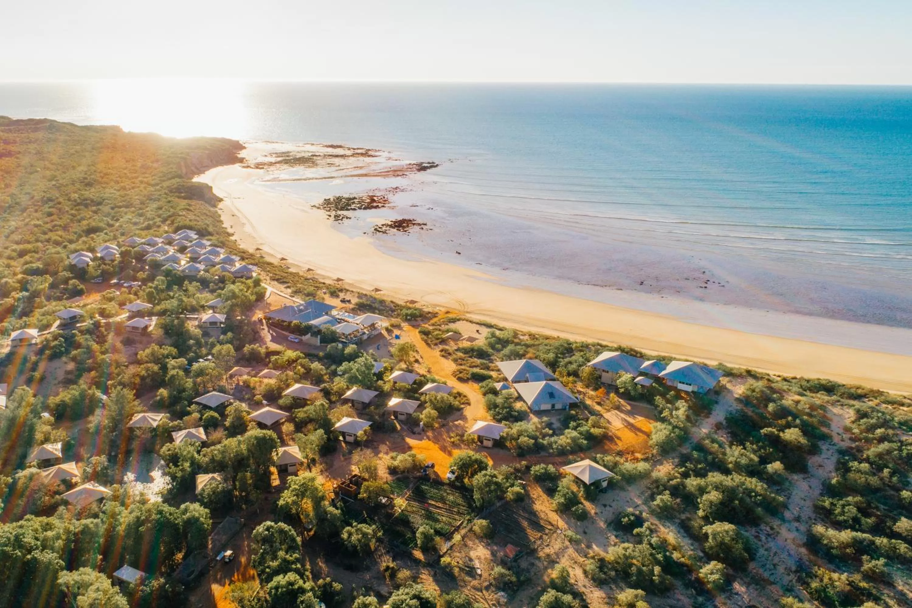 Bird's eye view in Eco Beach Wilderness Retreat