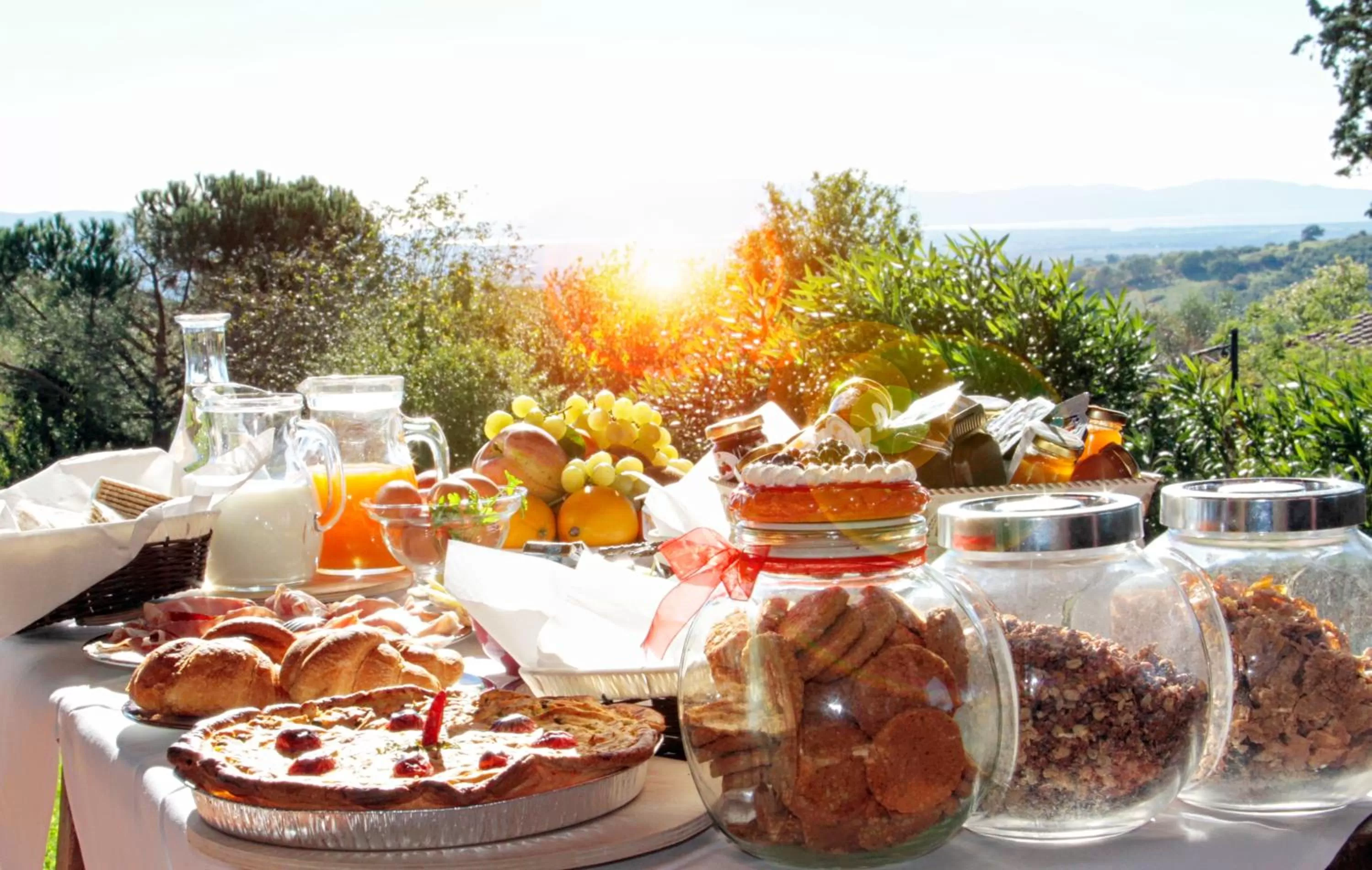 Buffet breakfast in Locanda Delle Mura Anna De Croy
