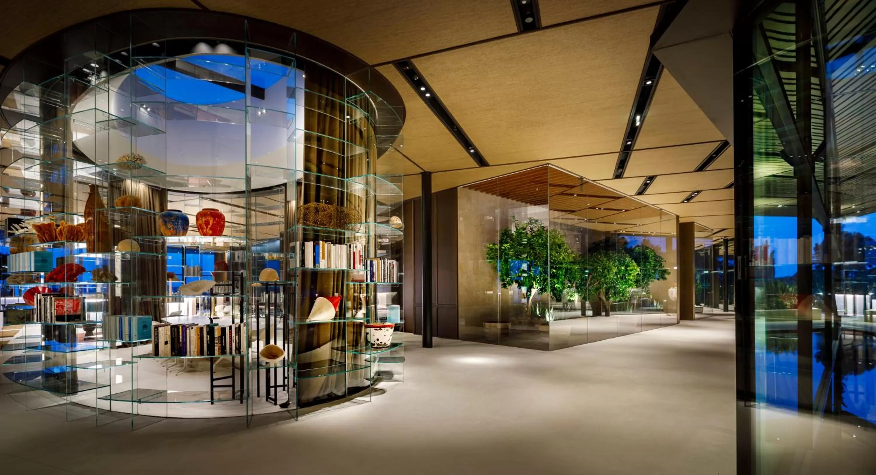 Library in Grand Park Hotel Rovinj by Maistra Collection