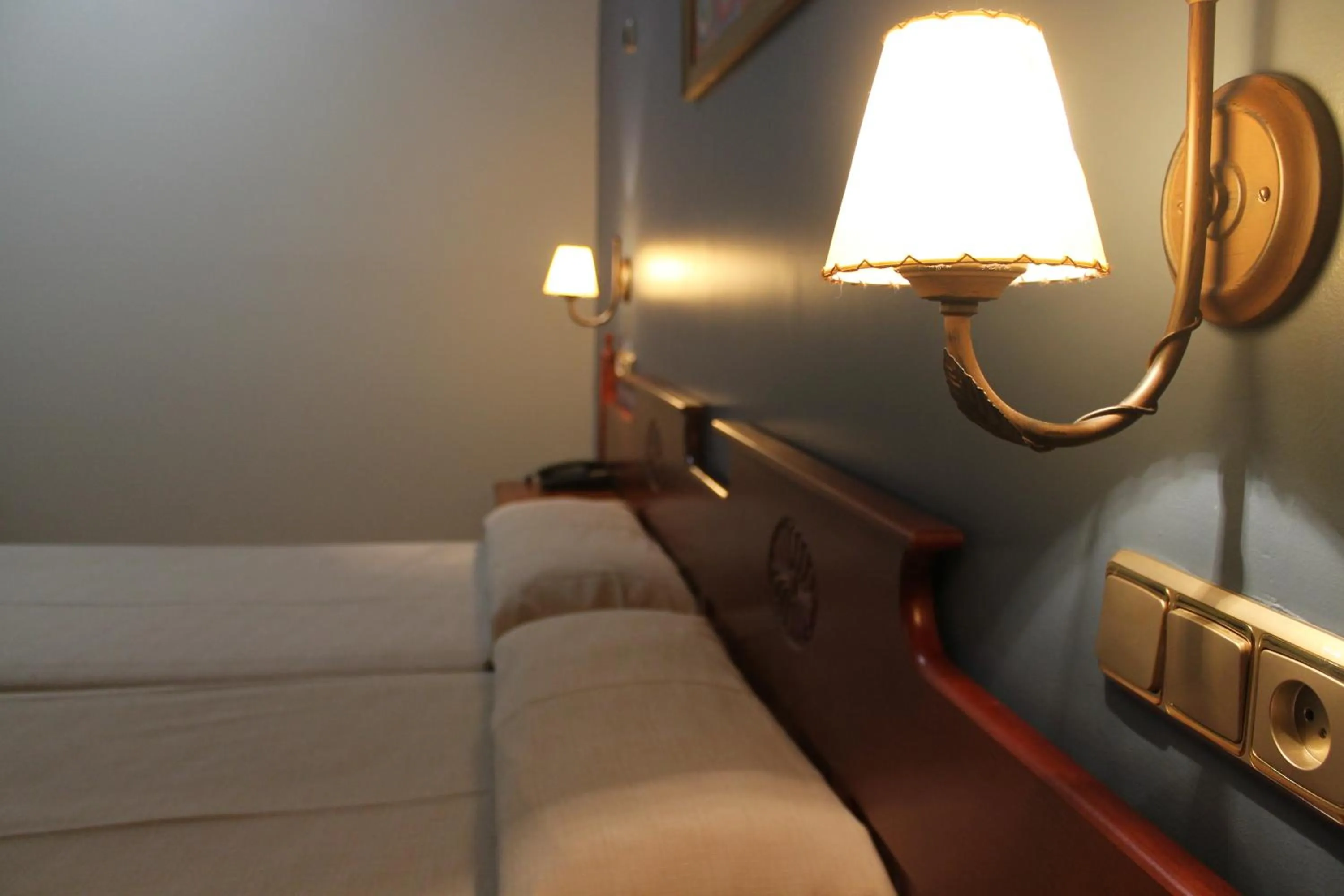 Decorative detail, Bed in Hotel El Castillo