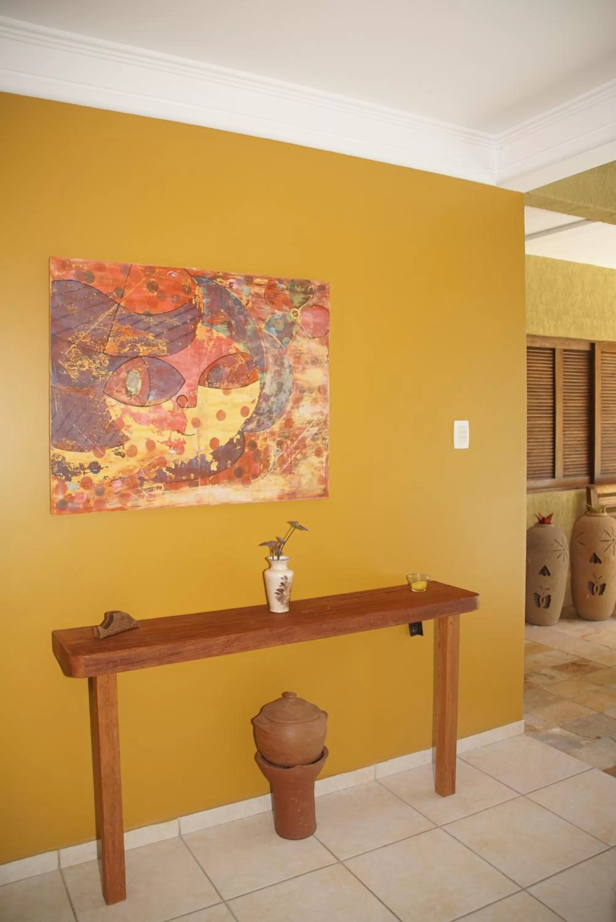 Lobby or reception in Hospedaria Lua Raio de Sol