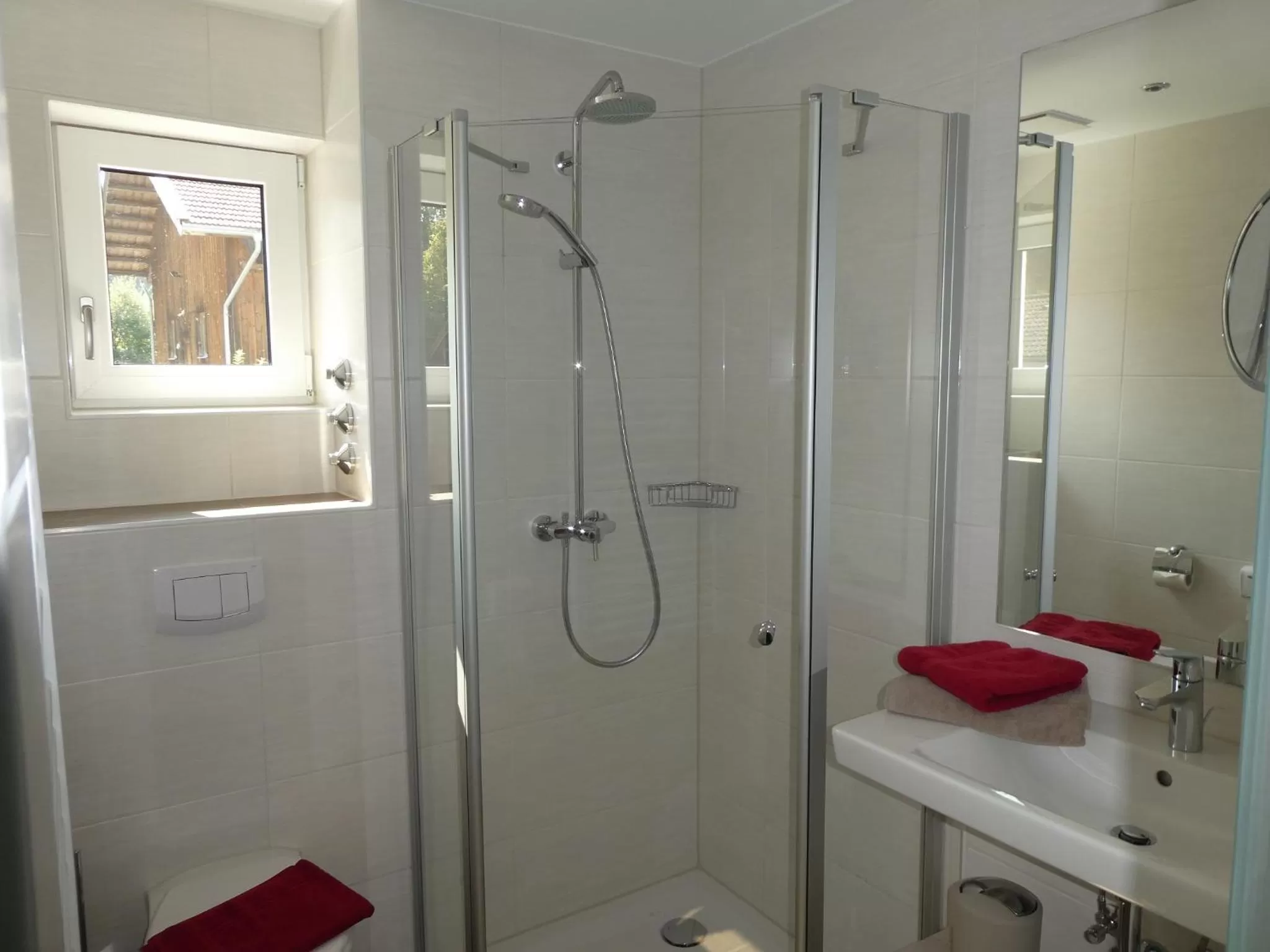 Bathroom in Gästehaus Stahuber