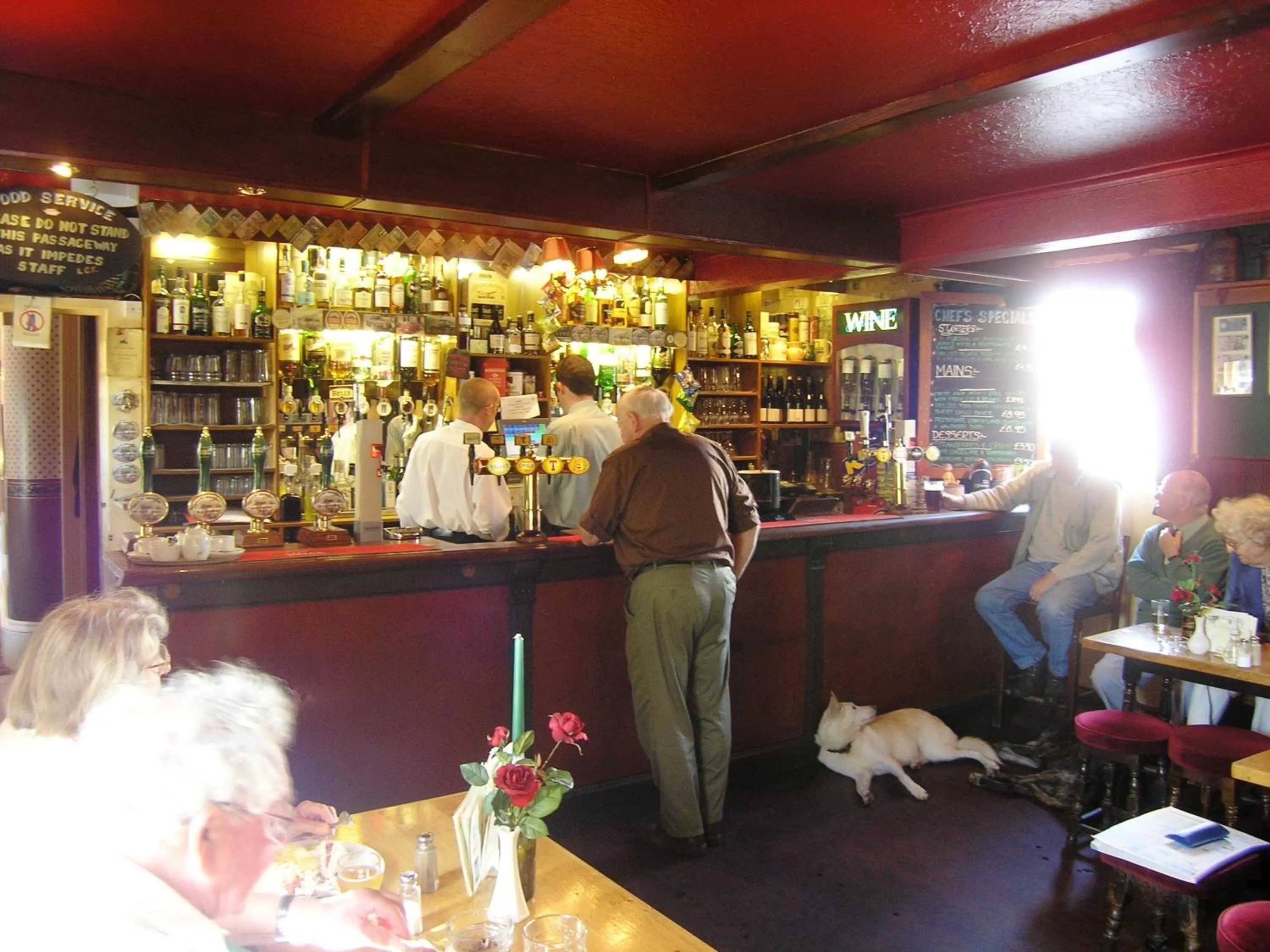 Lounge or bar in Moulin Hotel