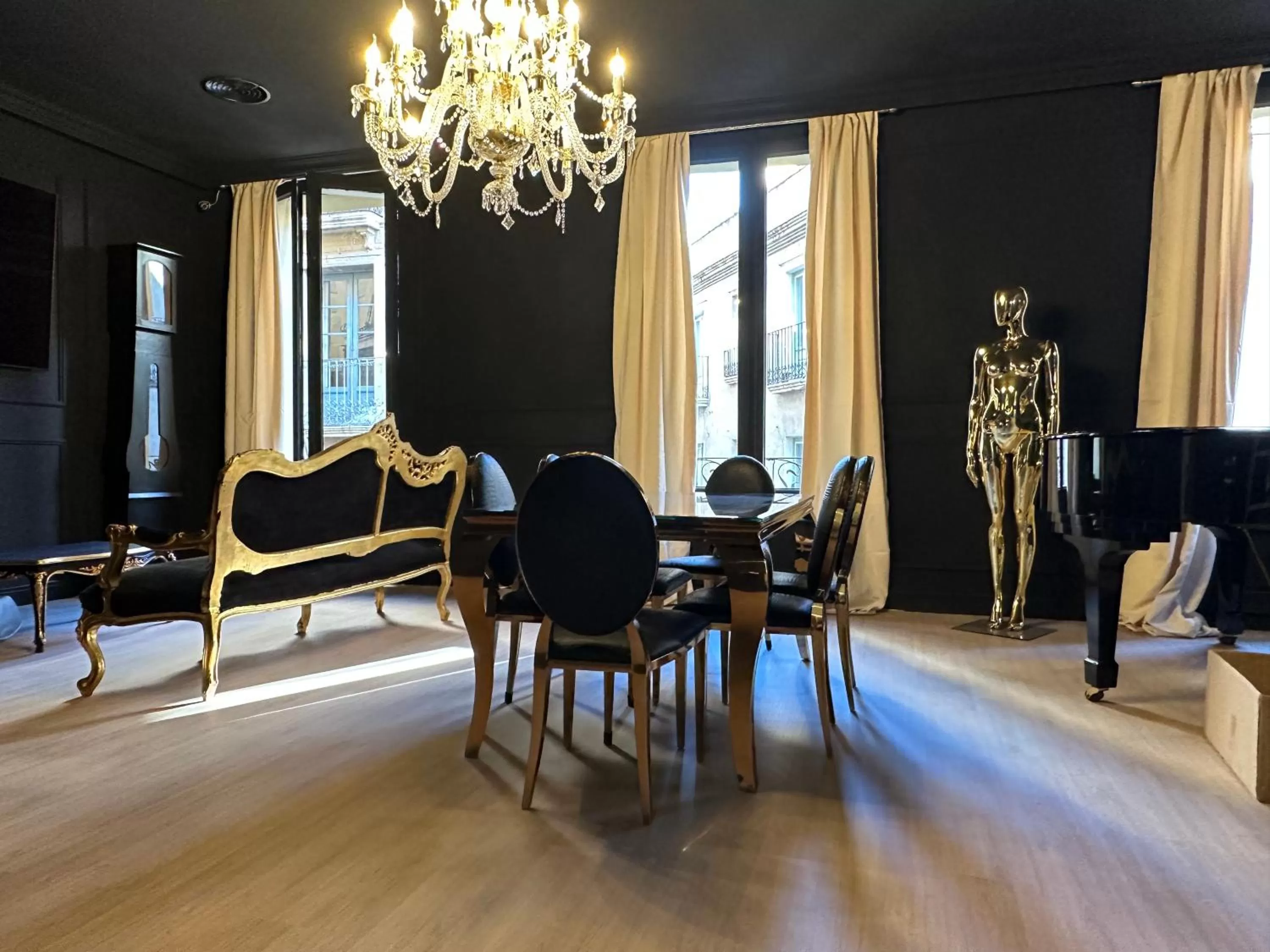 Property building, Seating Area in Siboni Luxury Rooms - Adults Only