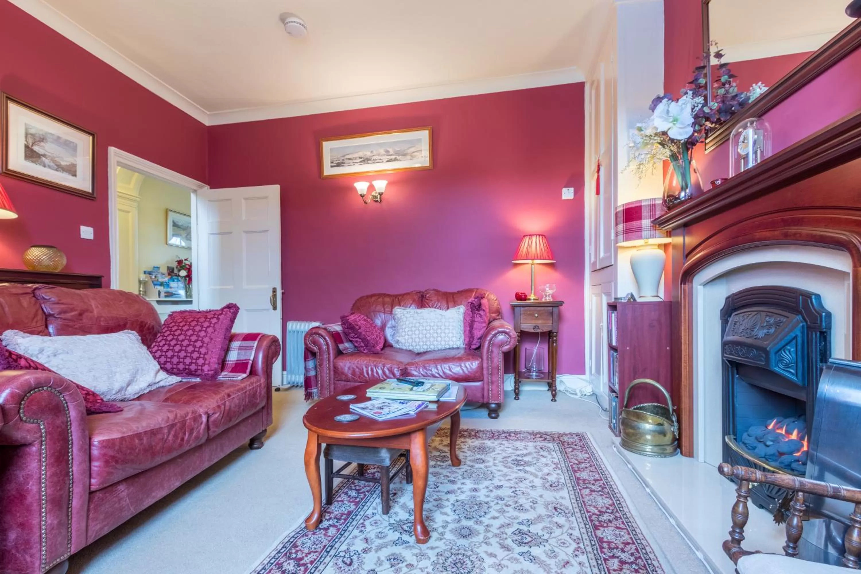 Communal lounge/ TV room in The Hill