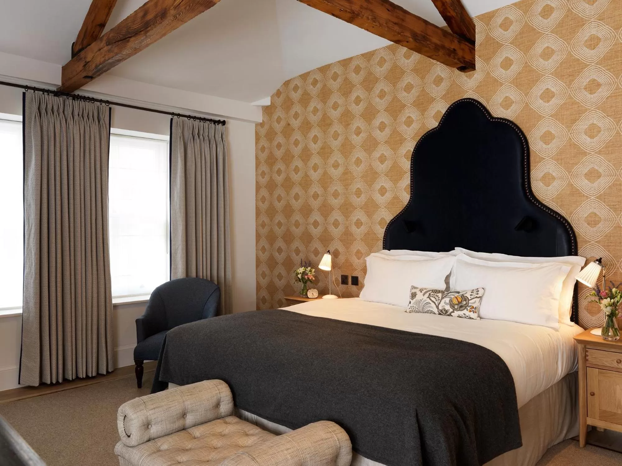 Bedroom, Bed in The Stafford London