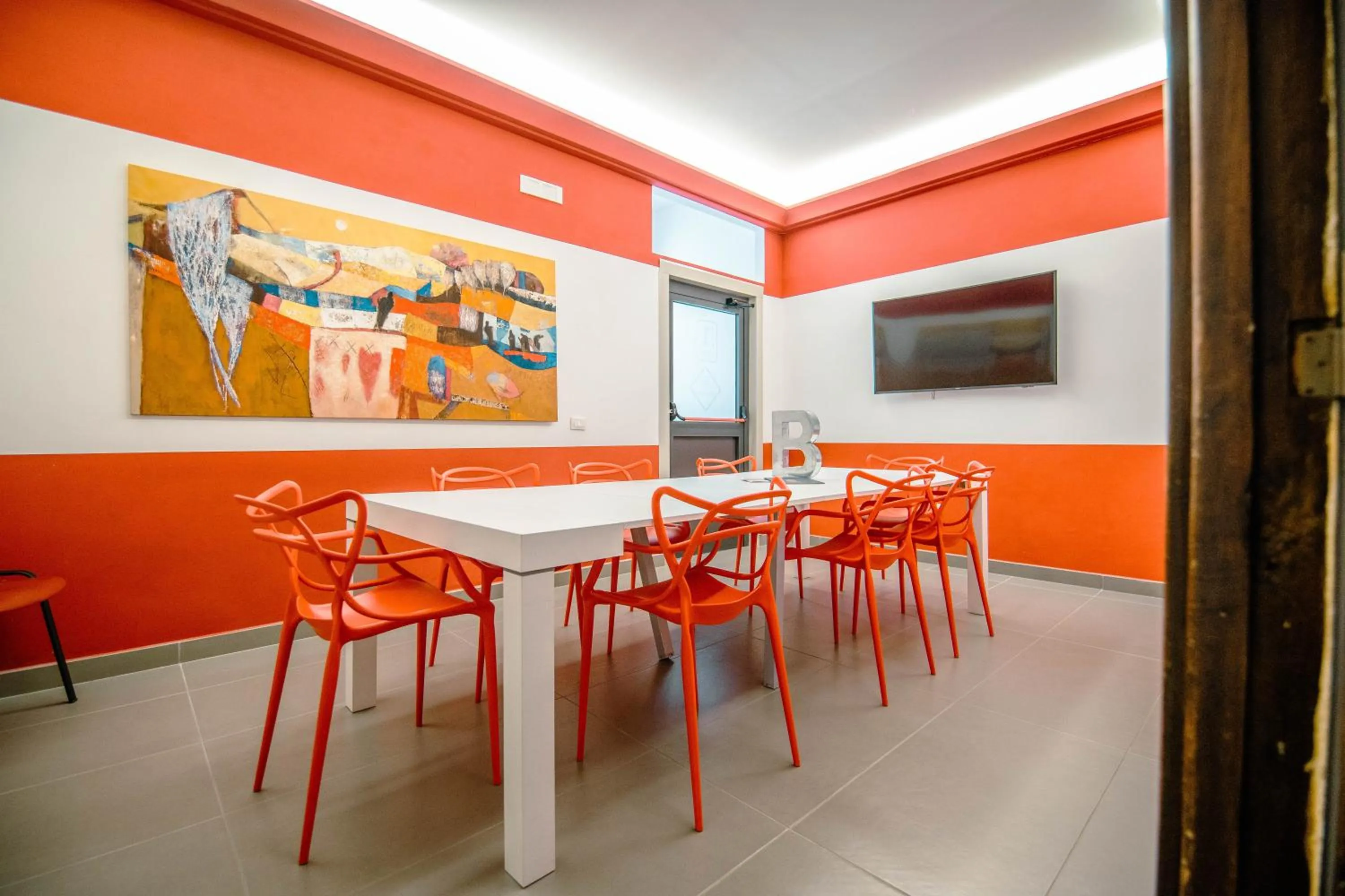 Meeting/conference room in Hotel Bruman Salerno