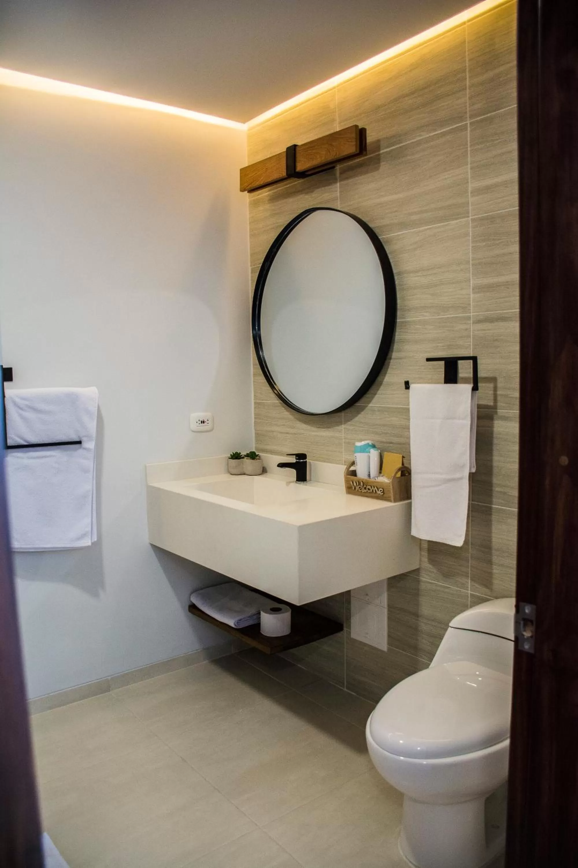 Bathroom in Kapital Suites