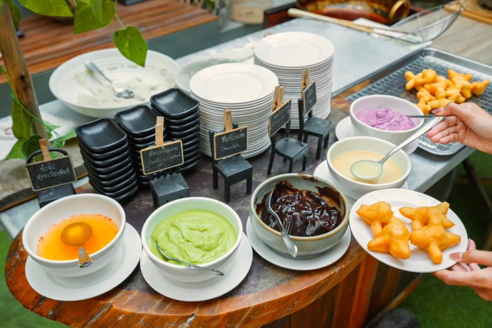 Breakfast in Maldives Beach Resort