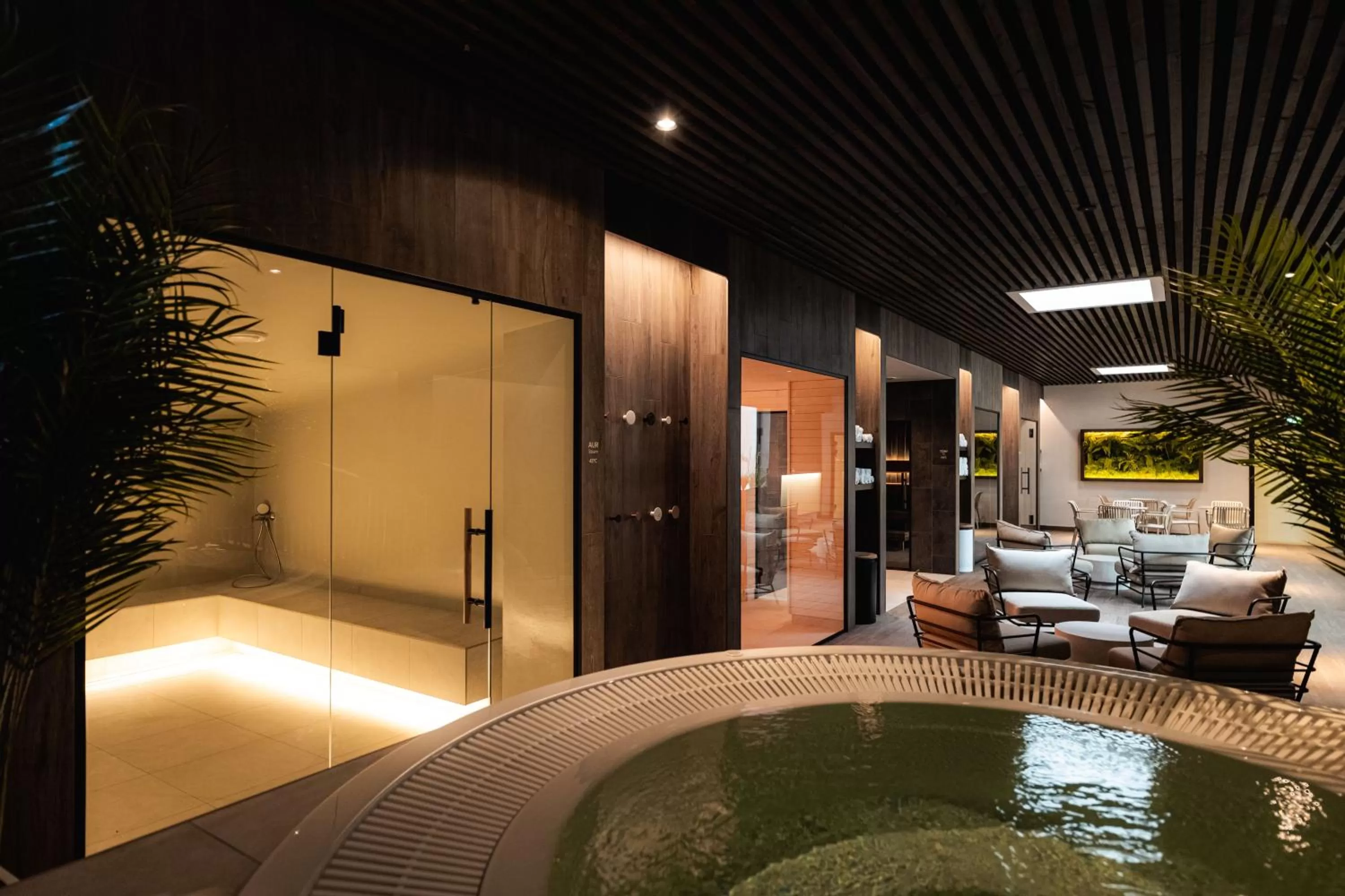 Sauna in Meri Seaside Hotel & SPA