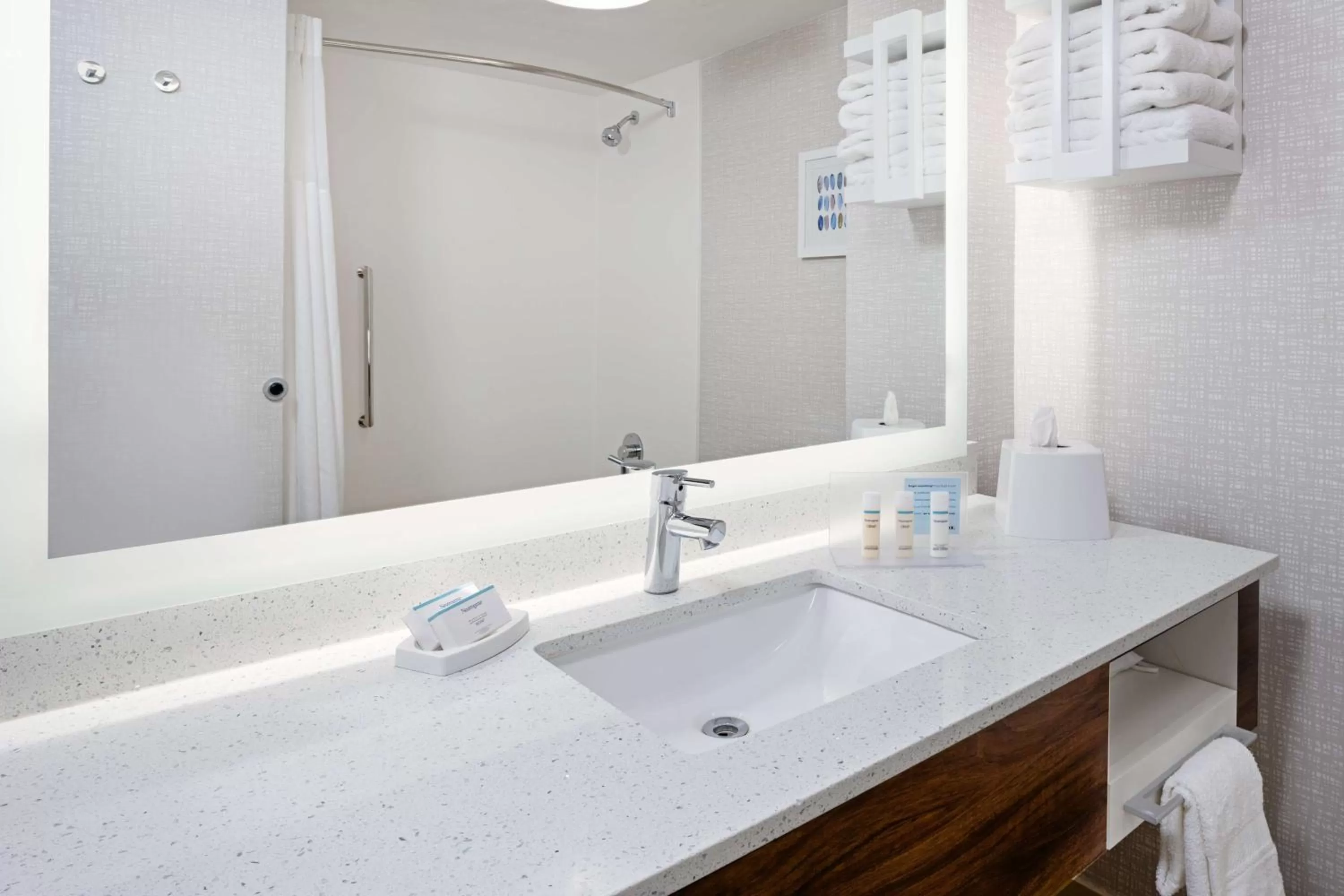 Bathroom in Hampton Inn Richmond-SW Hull Street