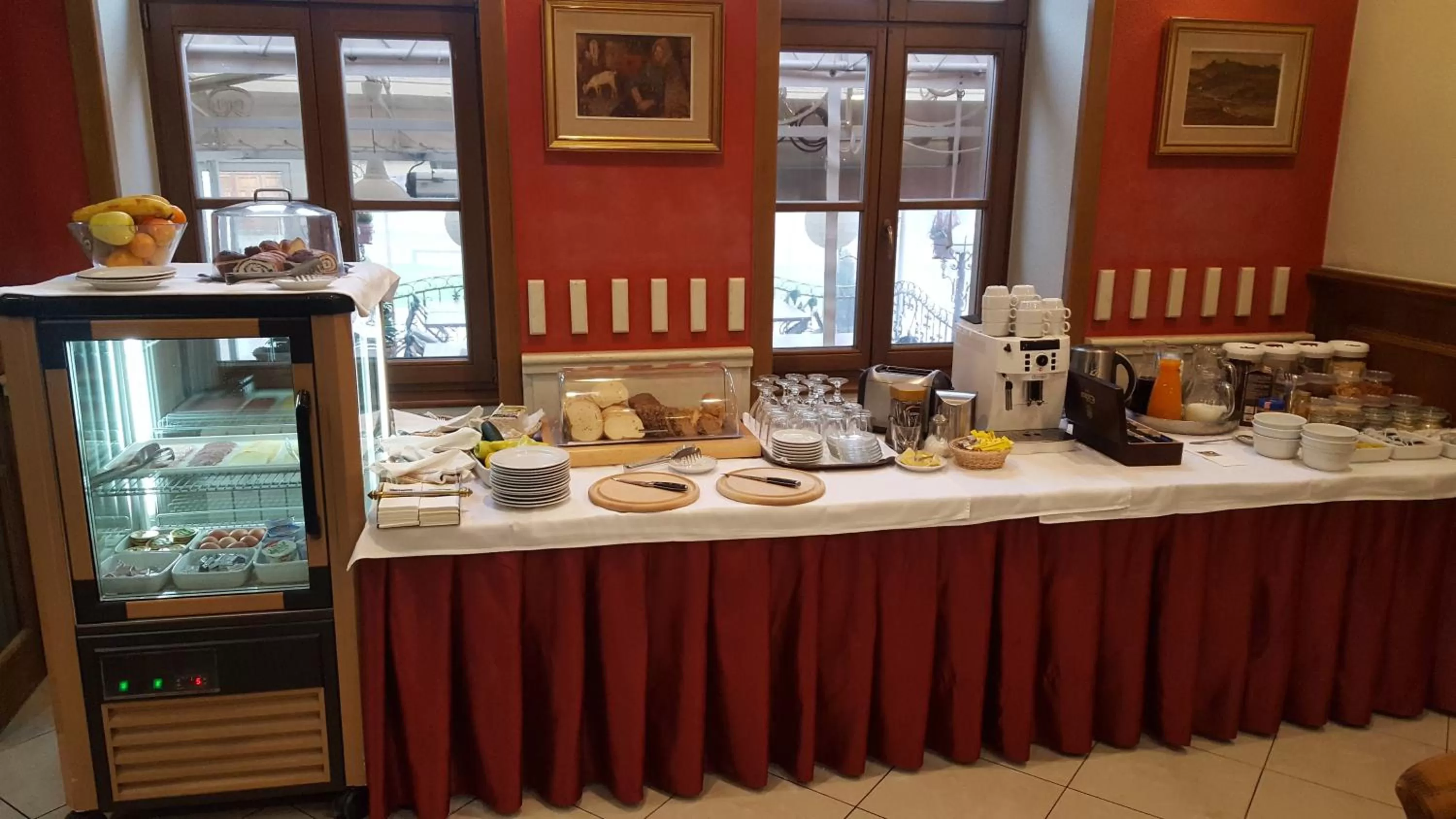 Buffet breakfast in Top Penzión Marína