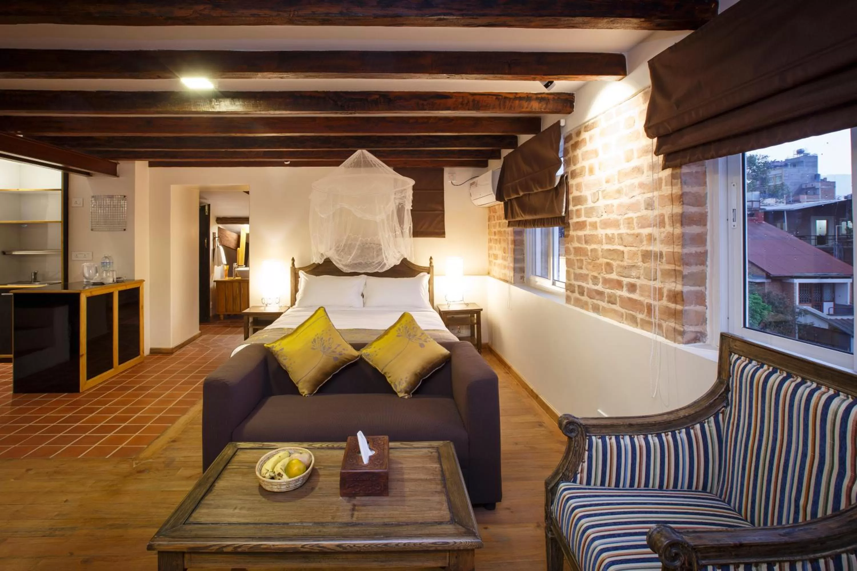 Bedroom in Thamel Villa Heritage Hotel