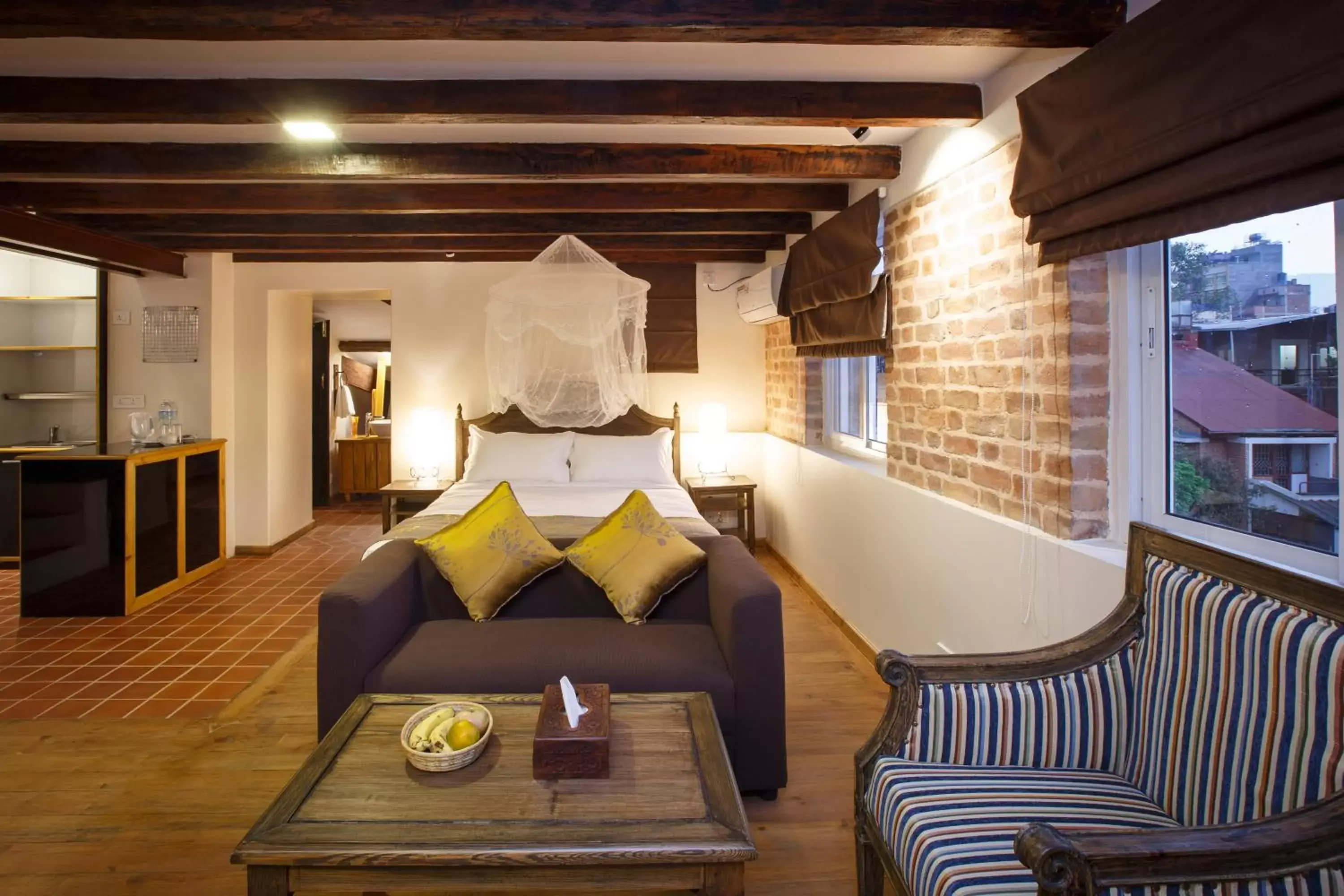 Queen Suite - single occupancy in Thamel Villa Heritage Hotel Queen Suite - single occupancy in Thamel Villa Heritage Hotel