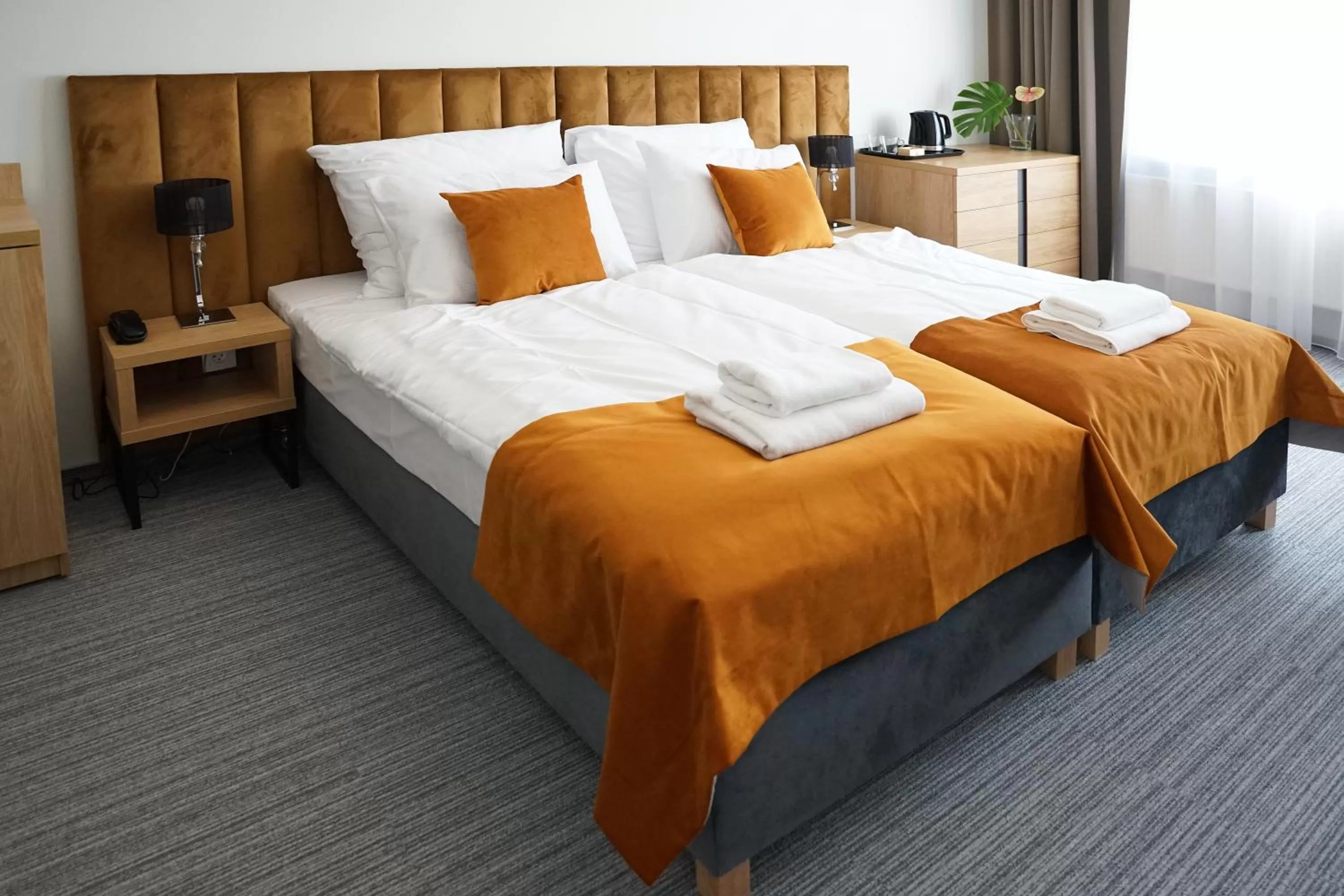 Bed in FACTORY RESORT wellness & spa