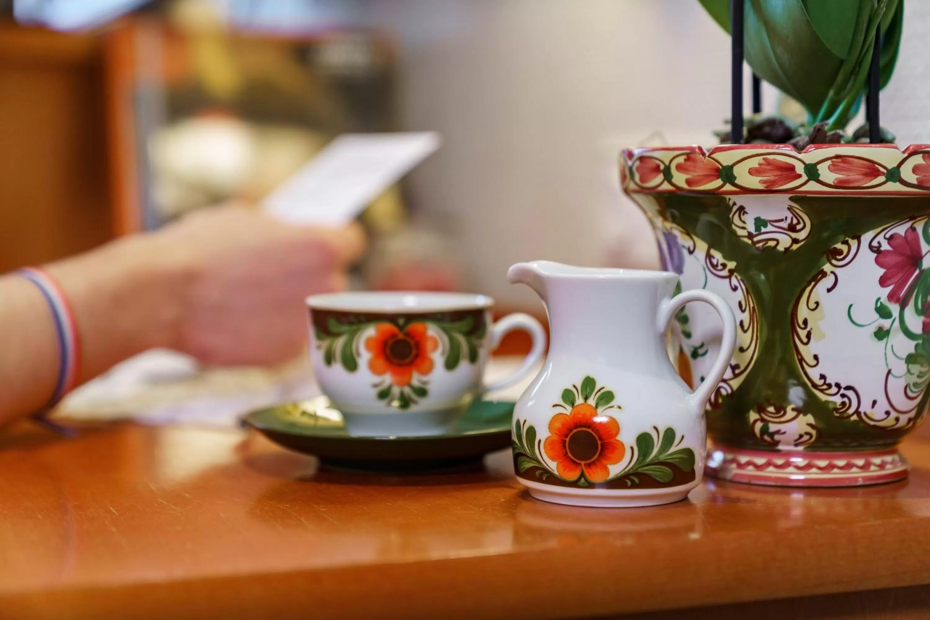 Decorative detail in Tante ALMA's Hotel Lasthaus am Ring