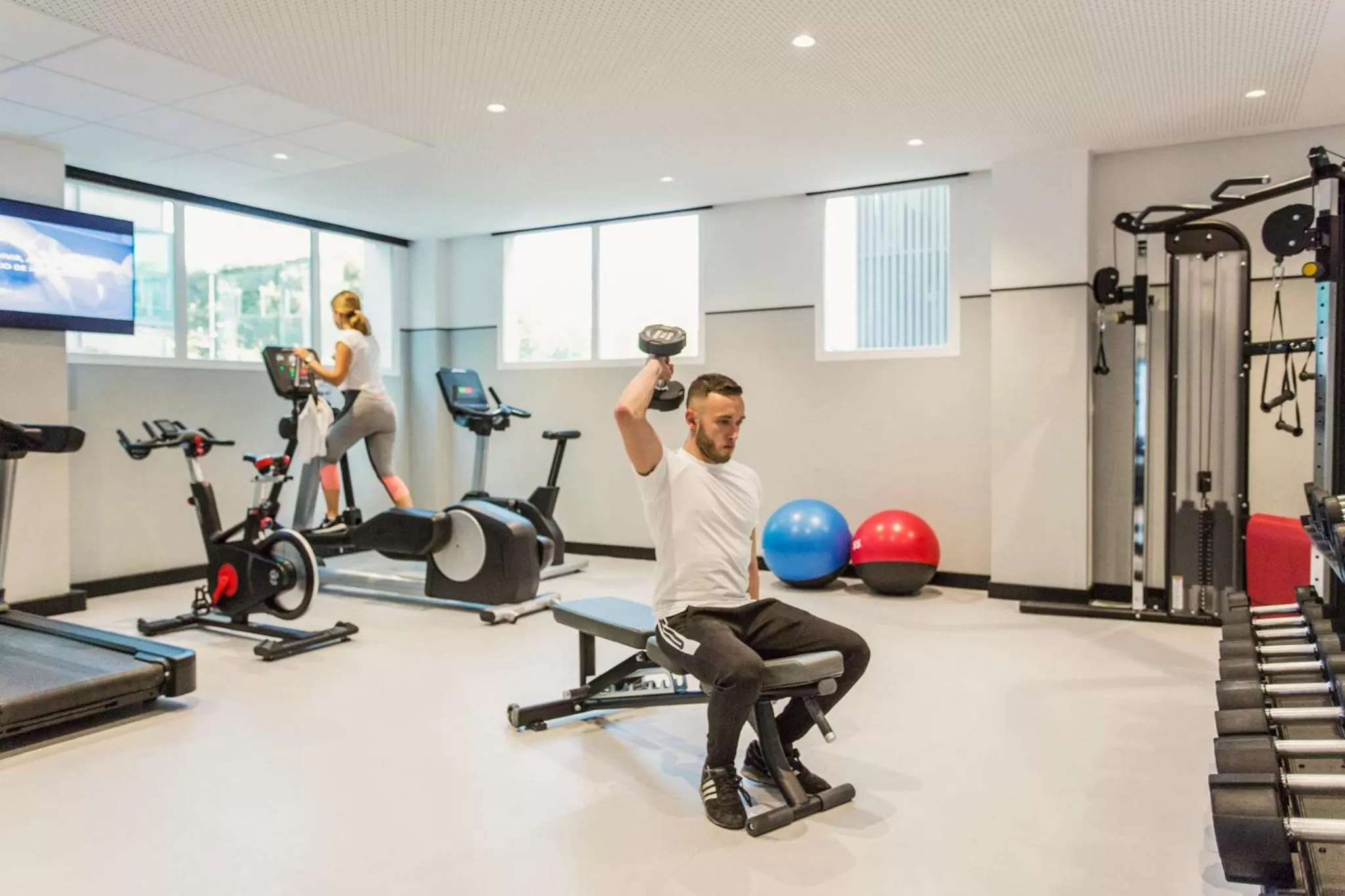 Fitness centre/facilities in Novotel Campo De Las Naciones