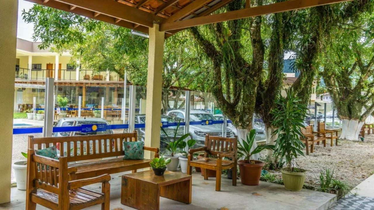 Garden, Swimming Pool in Pousada Ilha Vitoria