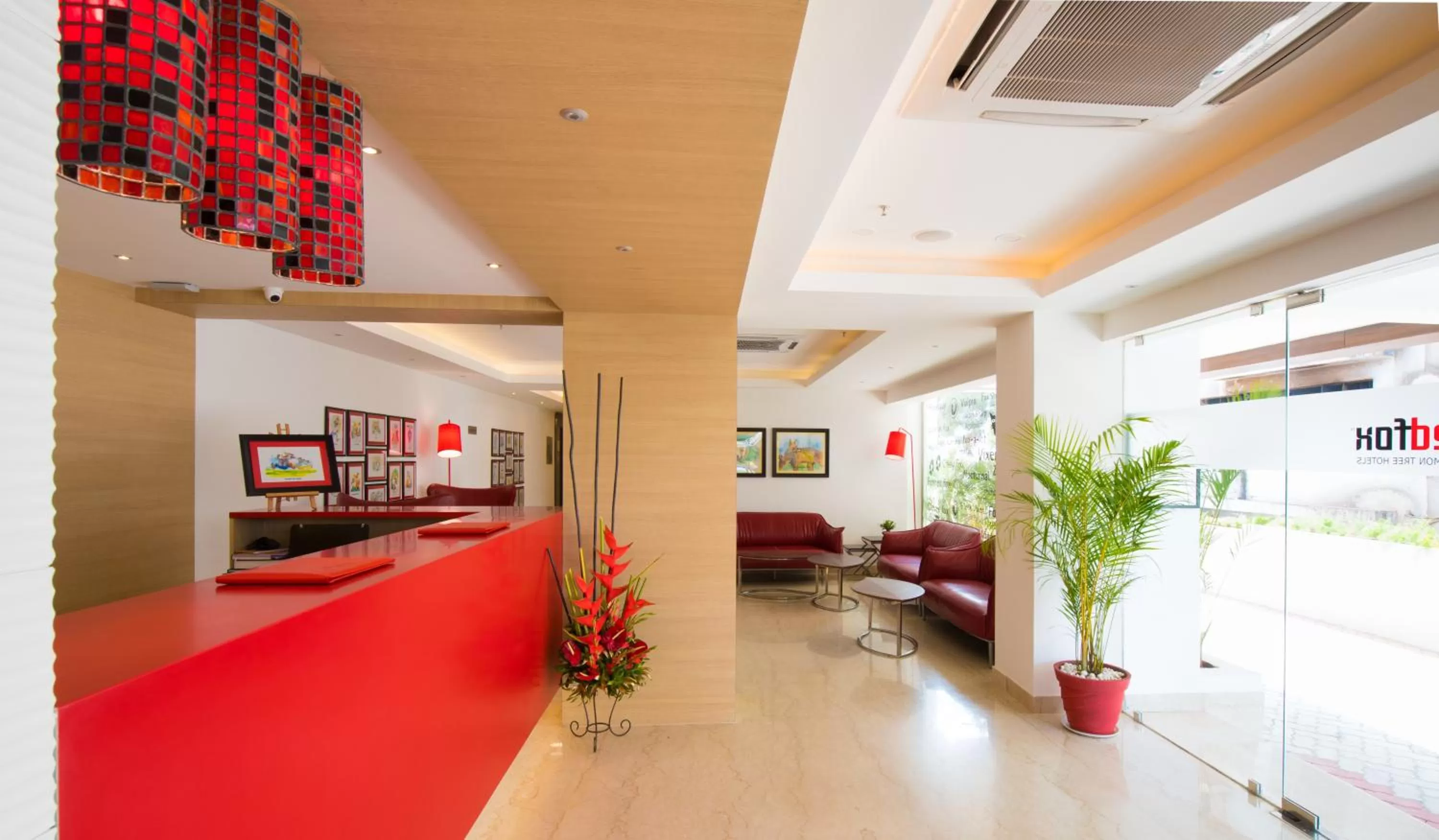 Lobby or reception, Bed in Red Fox by Lemon Tree Hotels, Tiruchirappalli Trichy