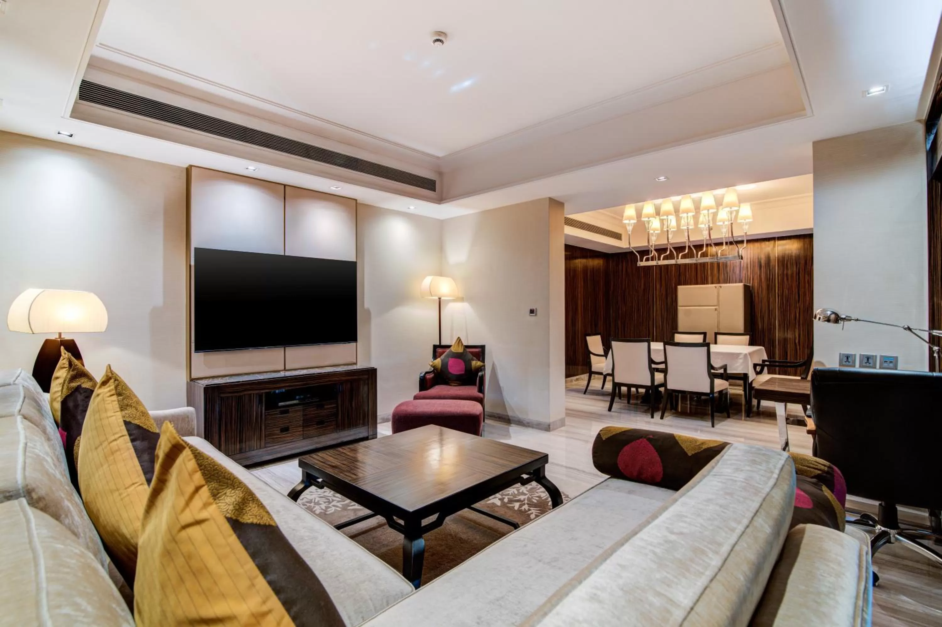 Living room in Hyatt Ahmedabad