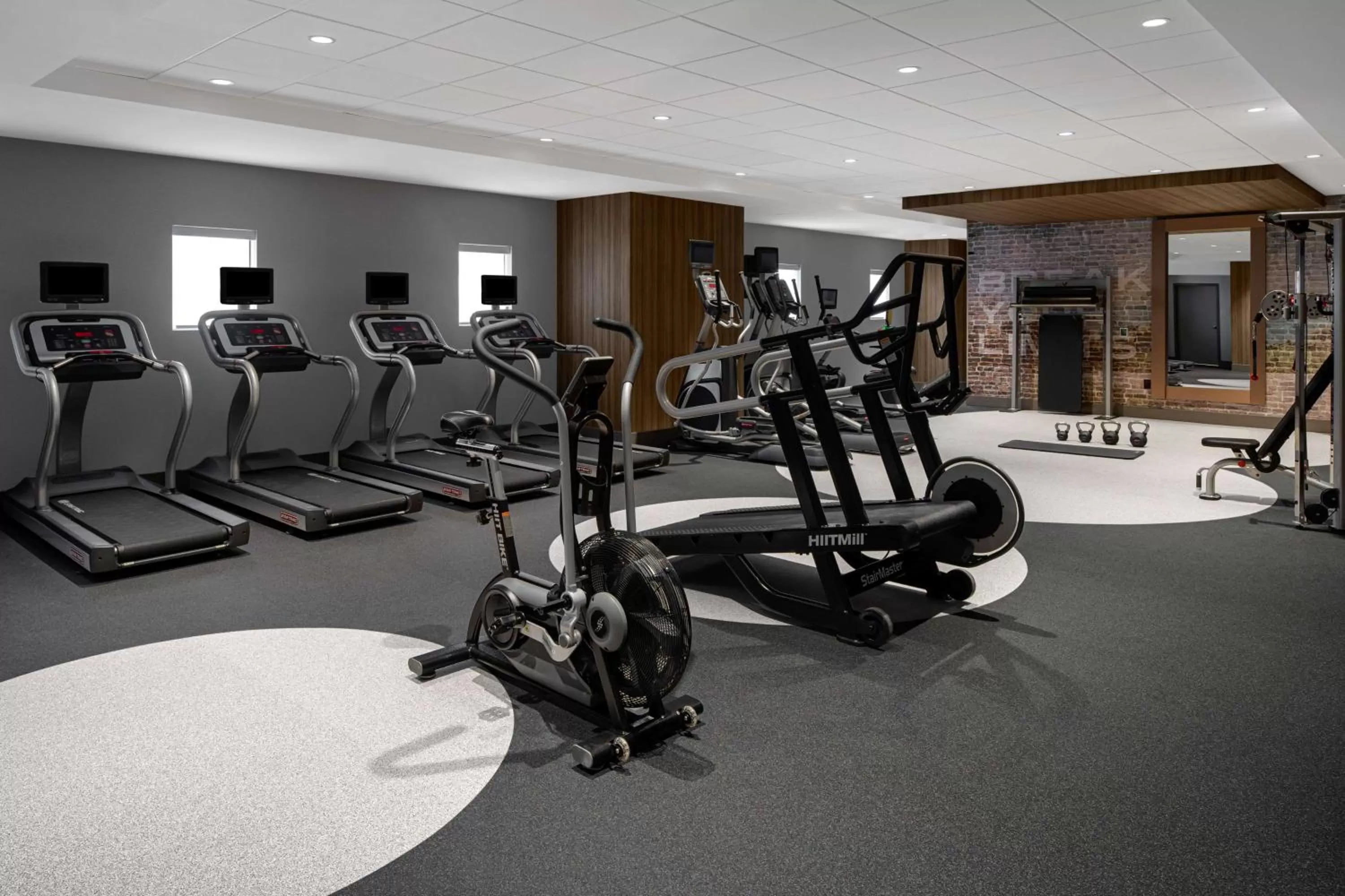 Fitness centre/facilities in Hilton Garden Inn Camden Waterfront Philadelphia
