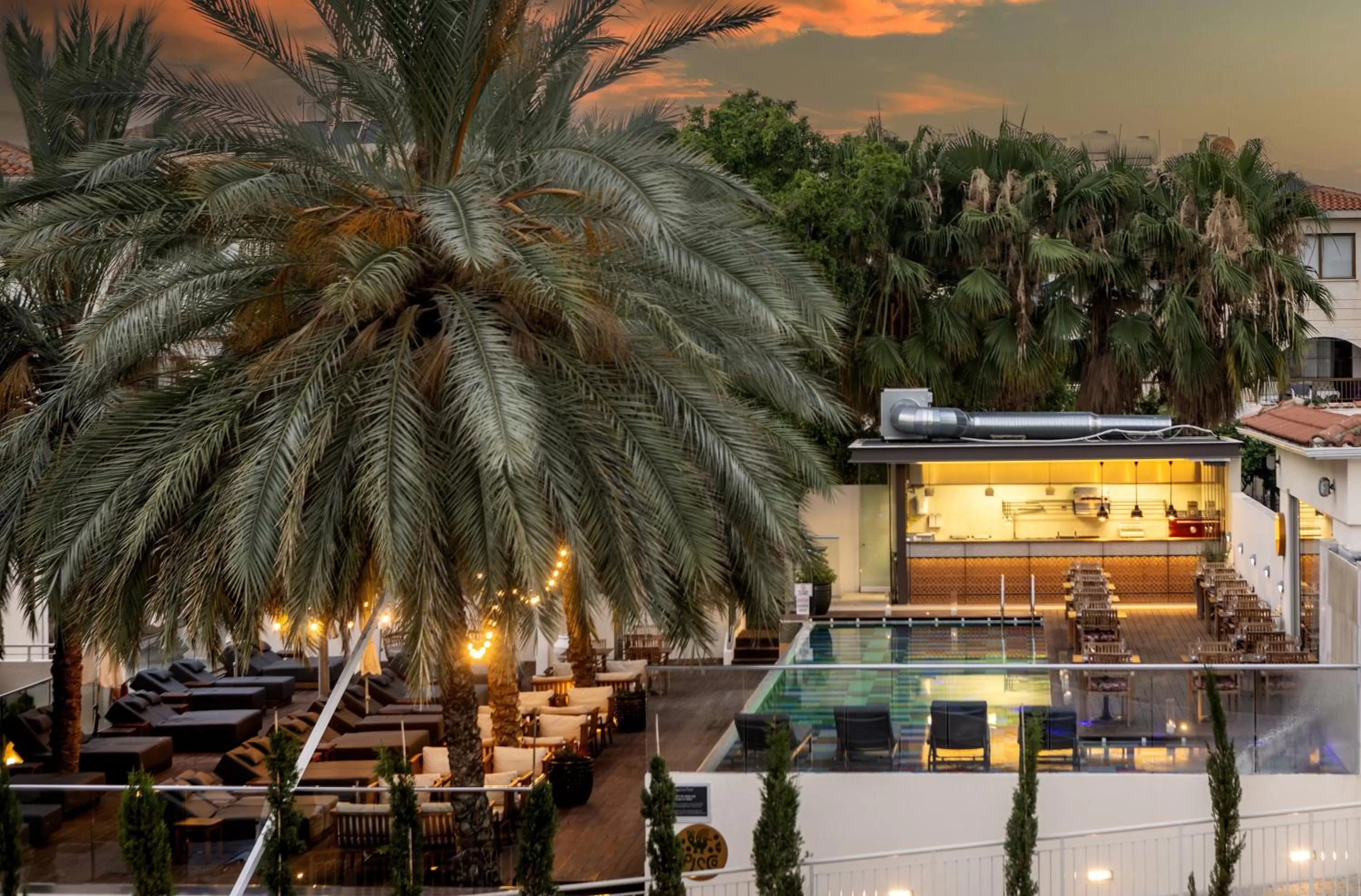 Swimming pool in King Jason Paphos - Designed for Adults by Louis Hotels