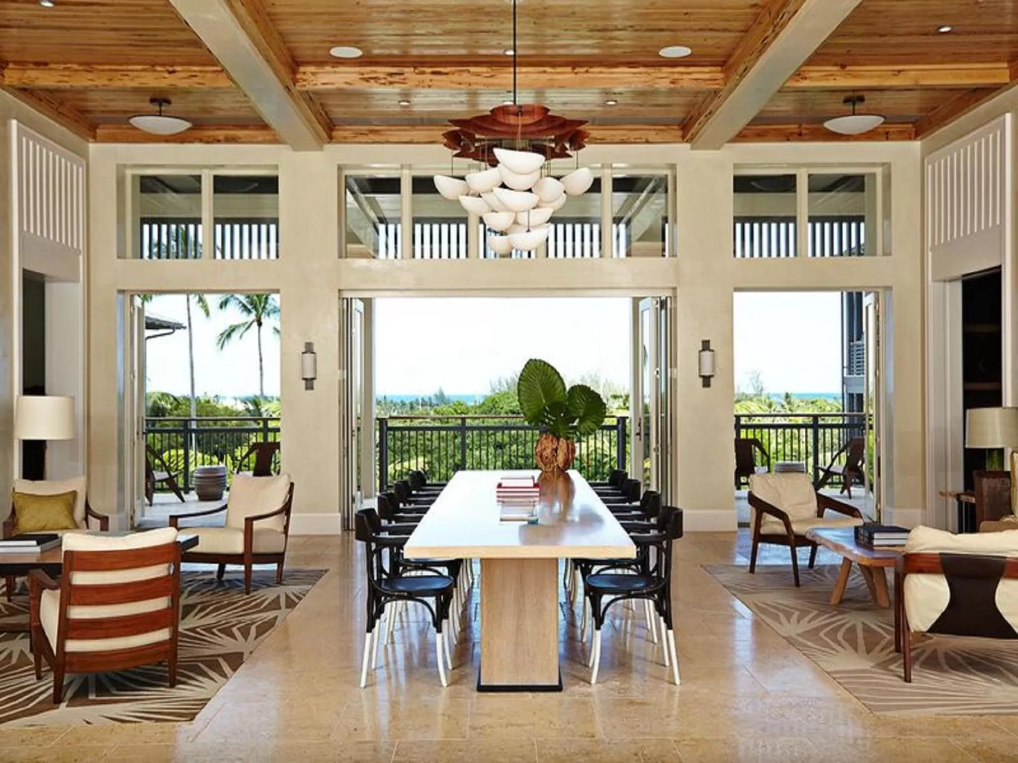 Lobby or reception in The Island House