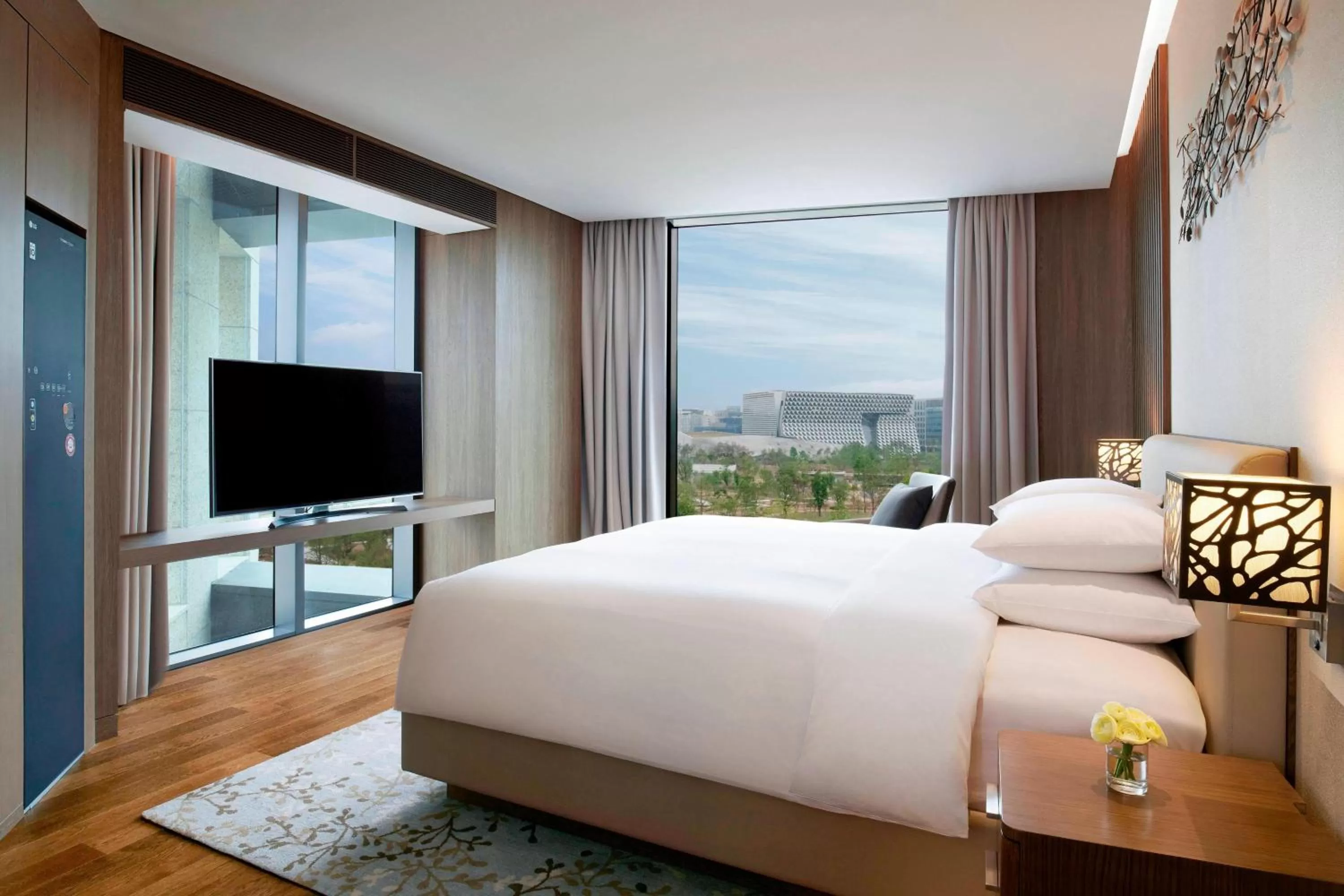 Bedroom, Bed in Courtyard by Marriott Seoul Botanic Park