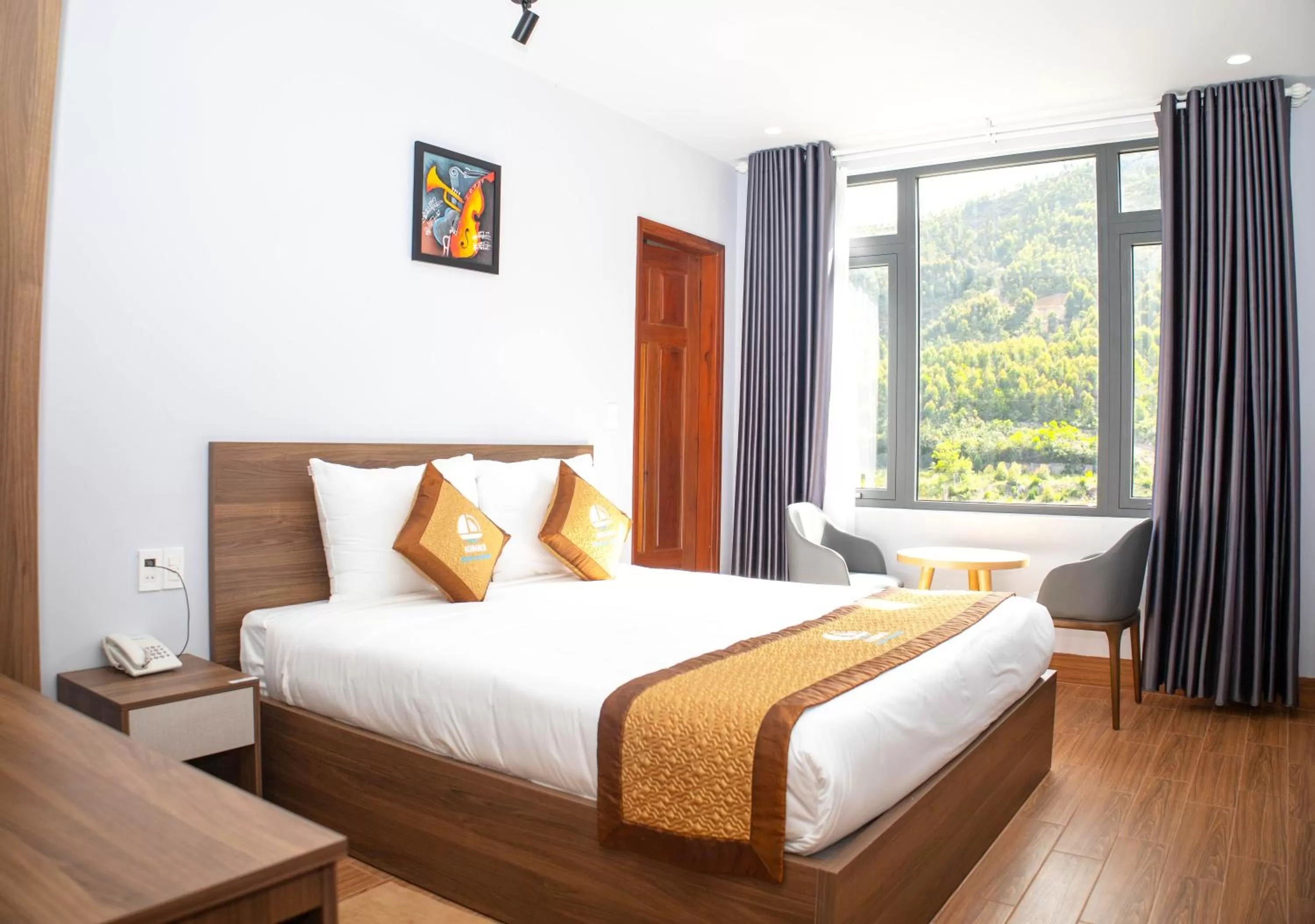 Bed in RUBEACH HOTEL & REROST