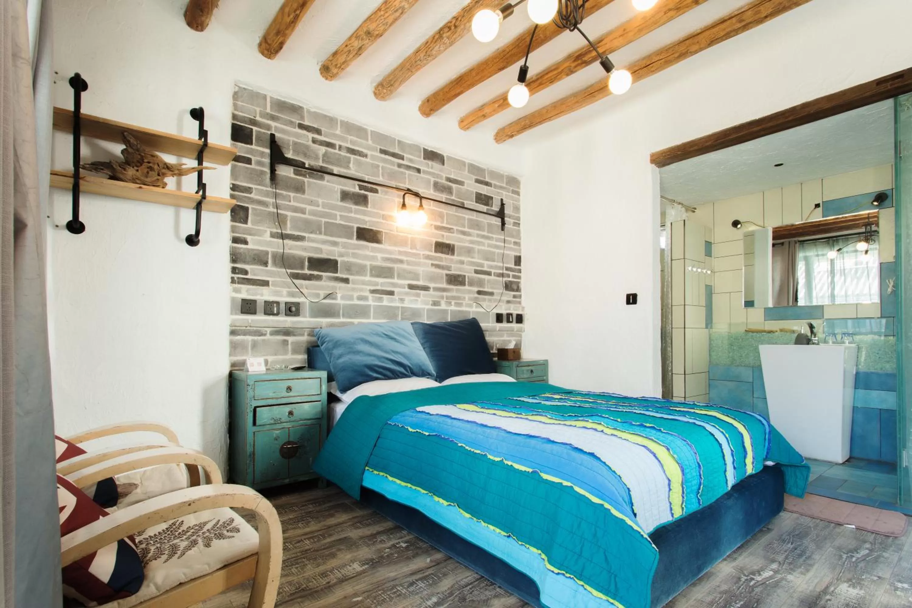 Bedroom, Bed in Hidden Hotel