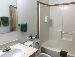 Bathroom in Macklin Motor Inn