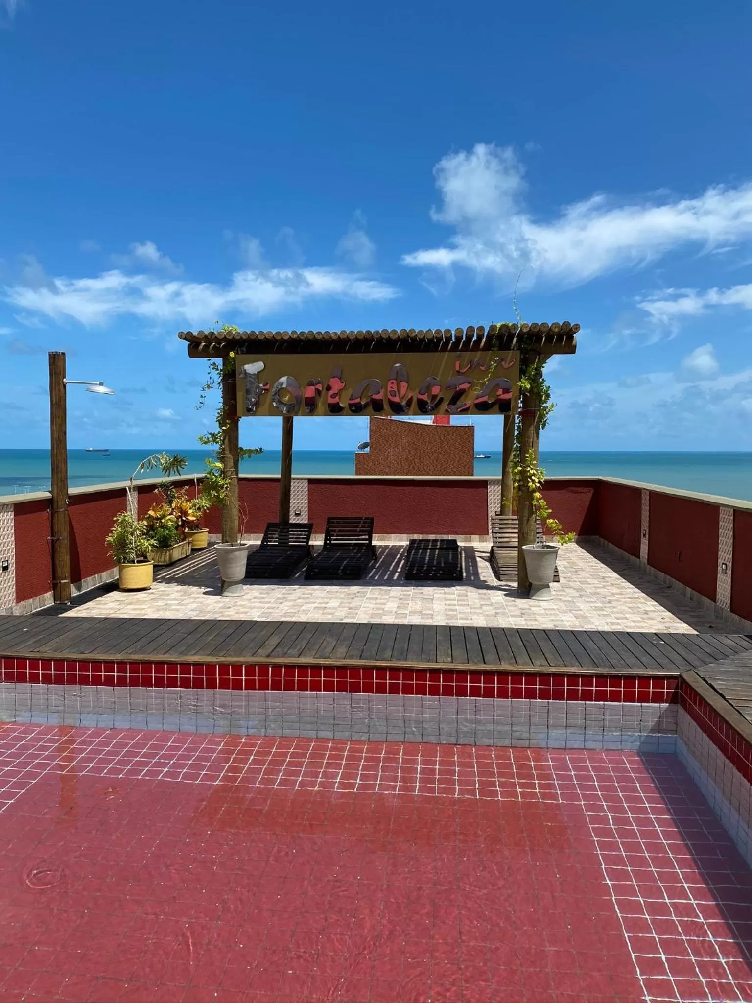 On site in Hotel Fortaleza Inn