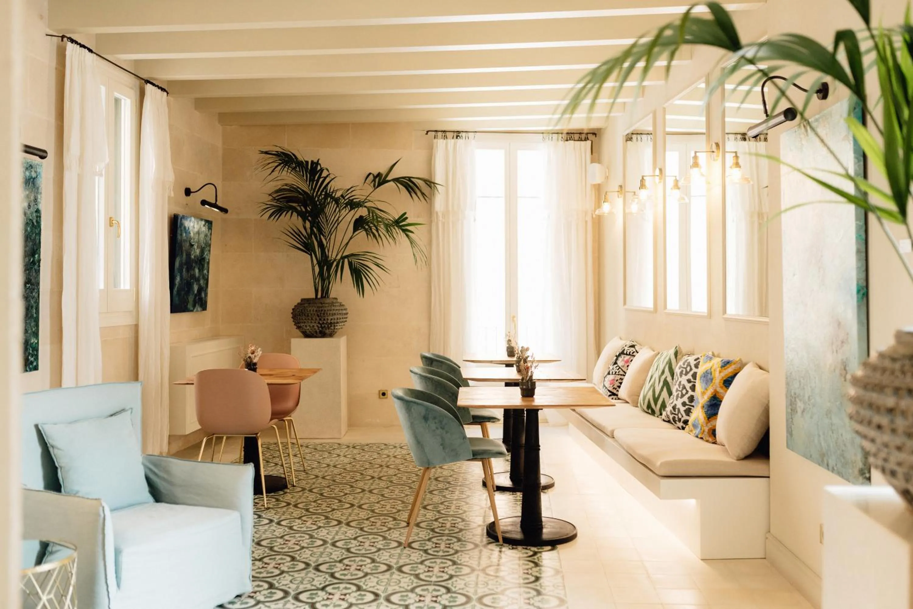 Living room in Hotel Boutique Can Sastre