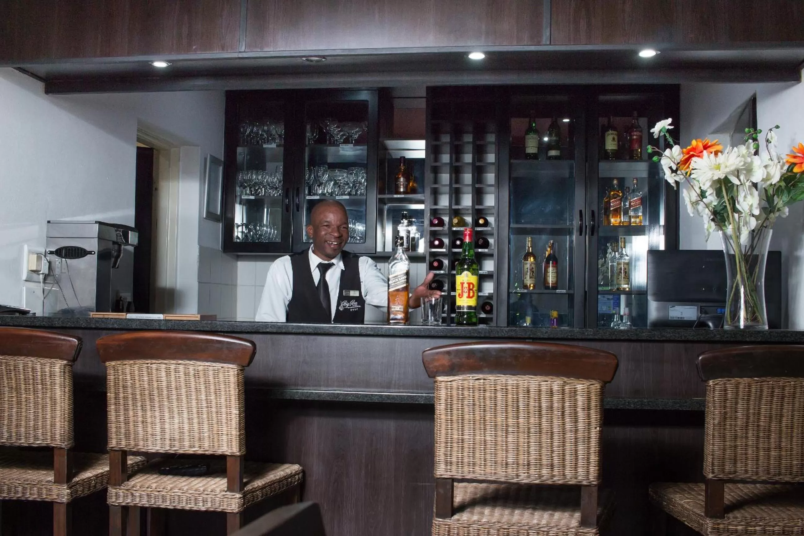 Lounge or bar in Big Ben Lodge