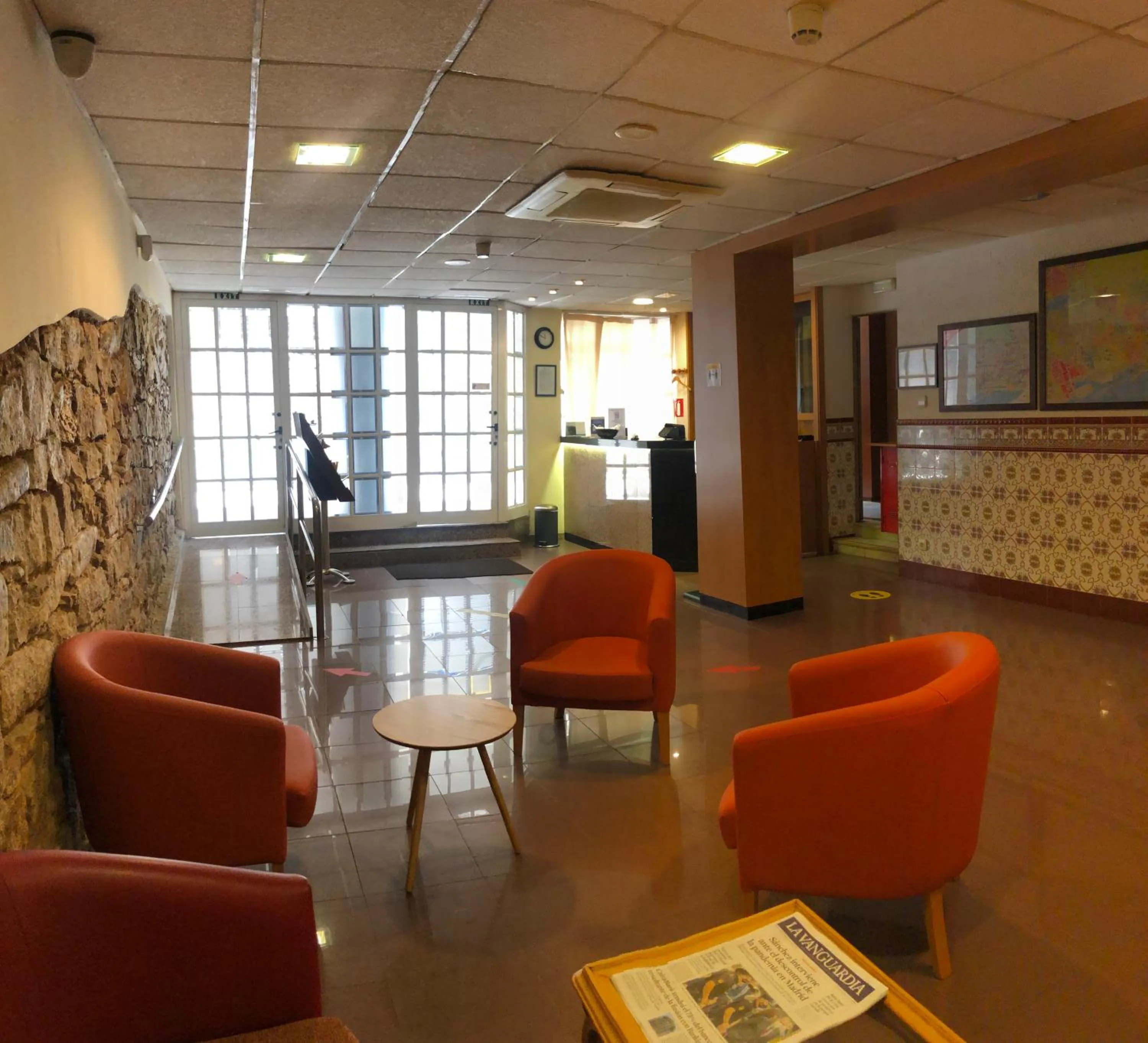 Lobby or reception in Hotel Cantón