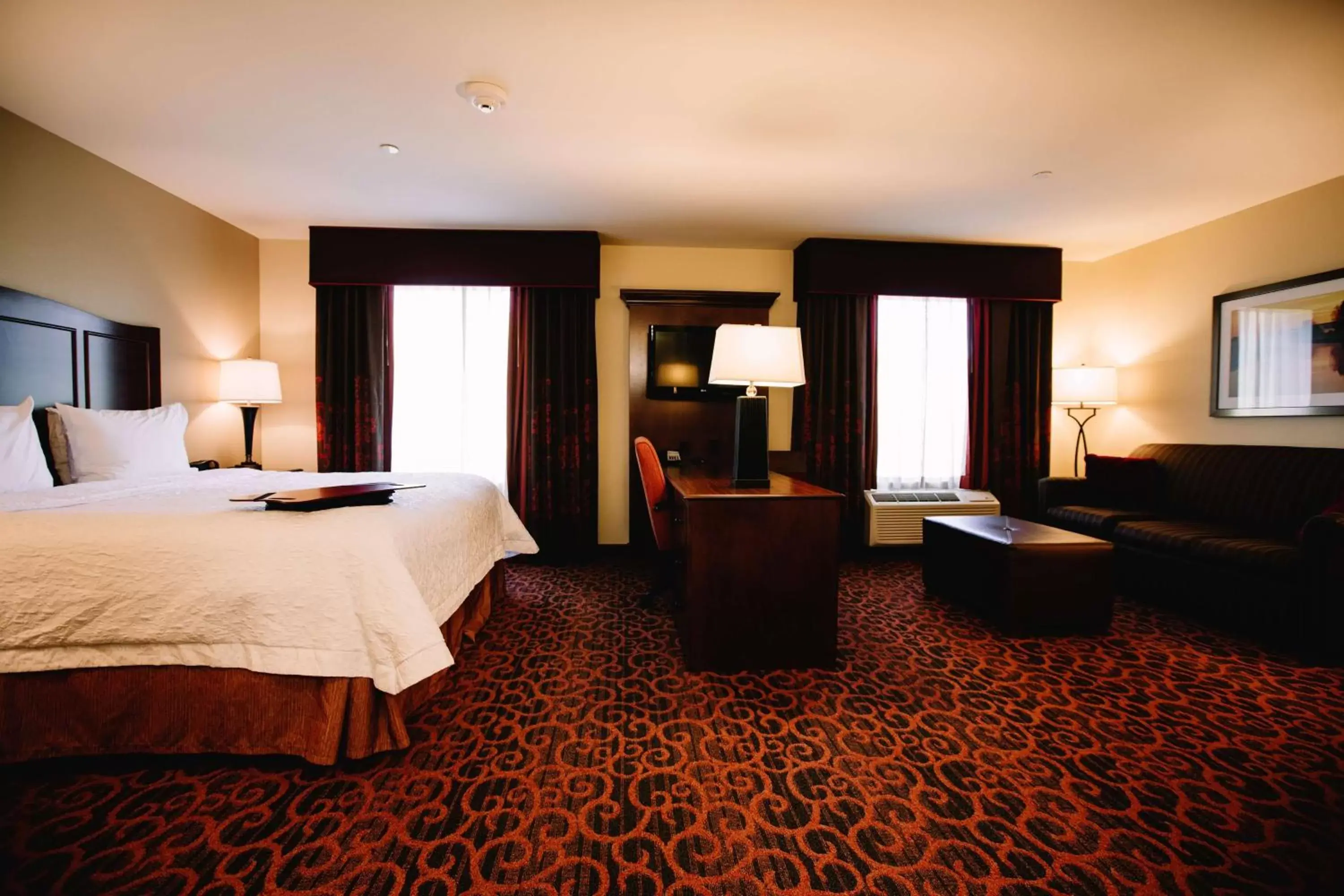 King Studio Suite - Non-Smoking in Hampton Inn & Suites Minot King Studio Suite - Non-Smoking in Hampton Inn & Suites Minot