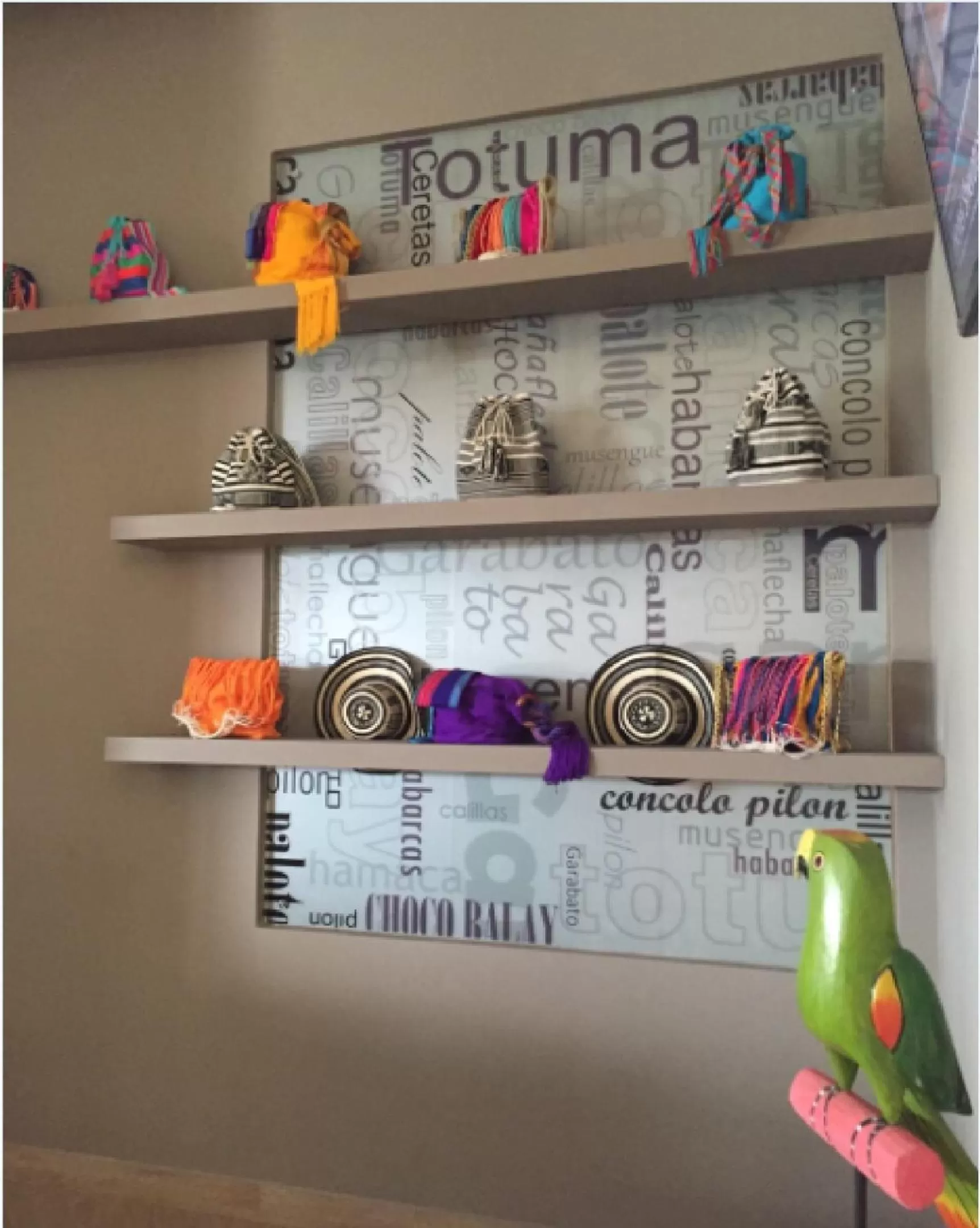 Decorative detail in GHL Hotel Monteria