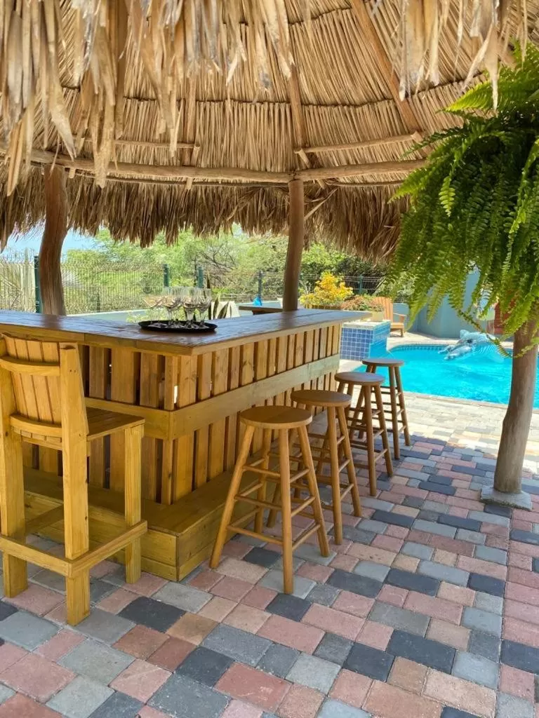 Patio, Swimming Pool in La Felicidad