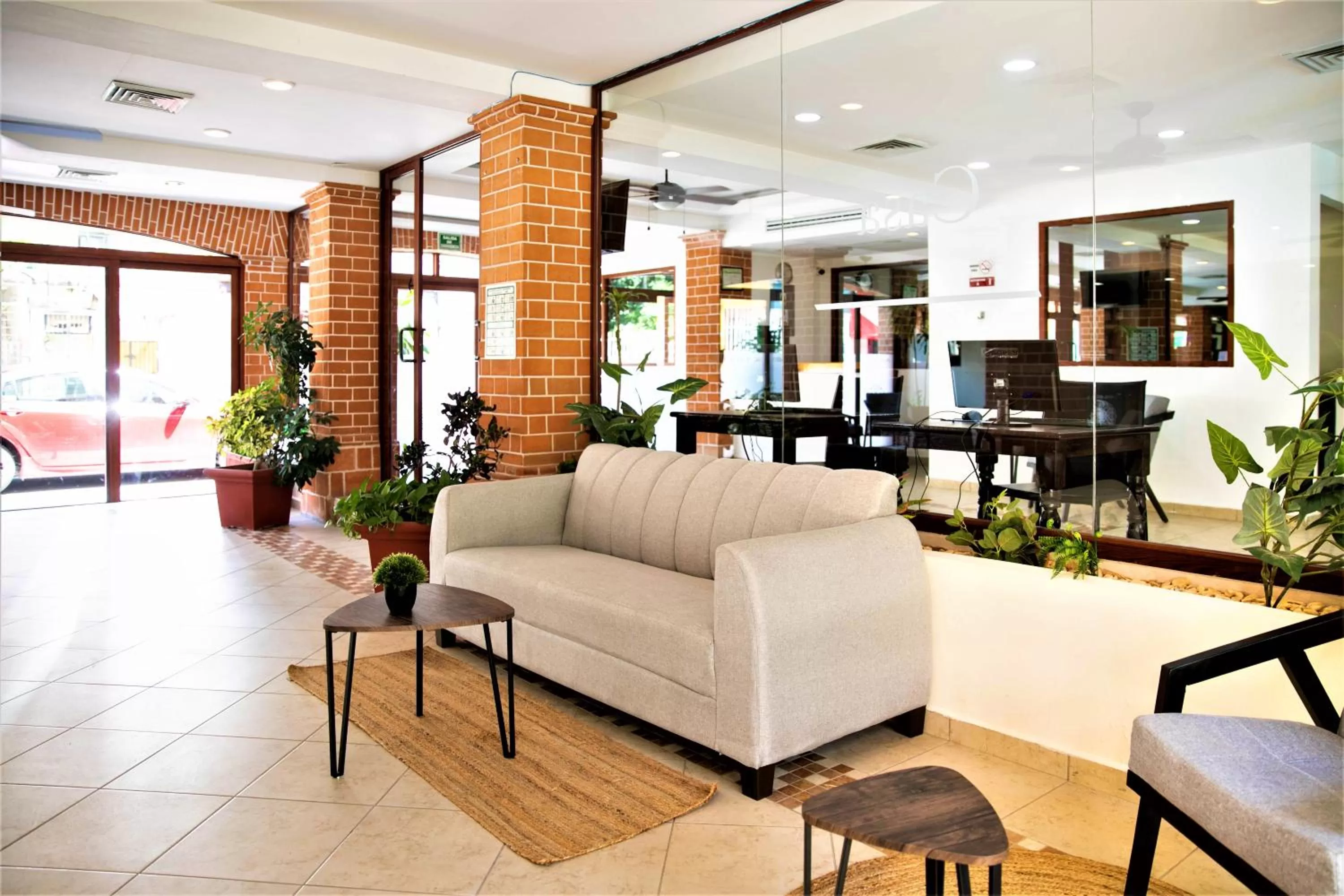 Lobby or reception in Hotel Colonial Playa del Carmen